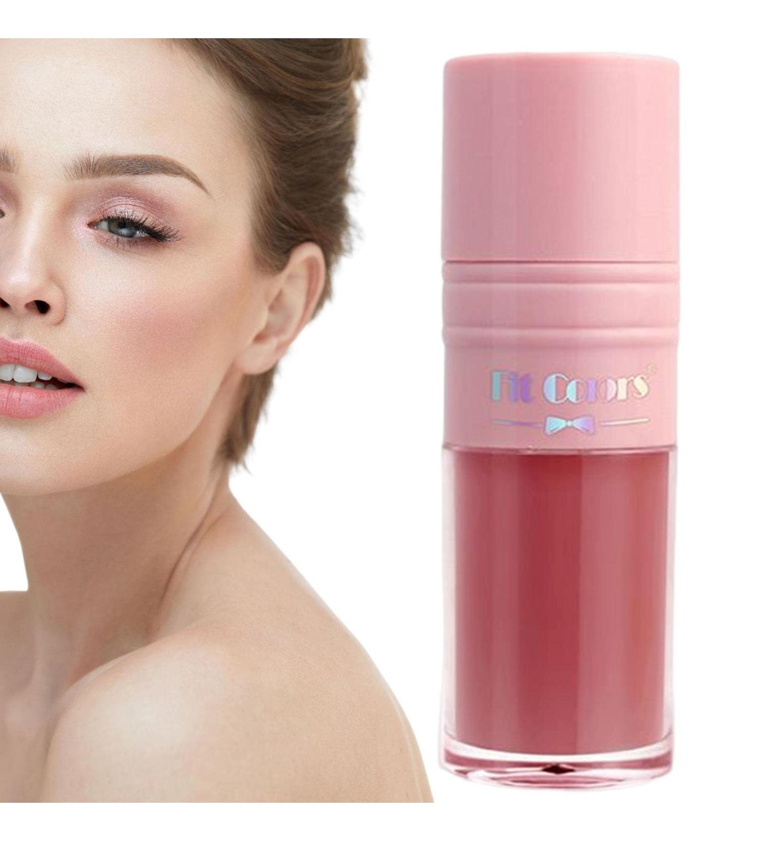 Liquid Face Cheek Blush | 8ml Cream Face Blush Stick | Natural-Looking Matte Blush for Cheeks Long-Wearing Waterproof Dewy Cheek Tint Aezon 04 - Buy Online on GoSupps.com