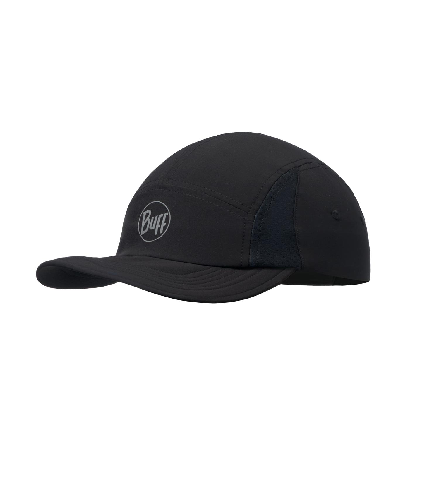 Ultrapower Buff 5 Panels Running Cap - Foldable Breathable Light UV Protection | Solid Black L/XL | Ideal for Jogging & Sports - Buy Online on GoSupps.com