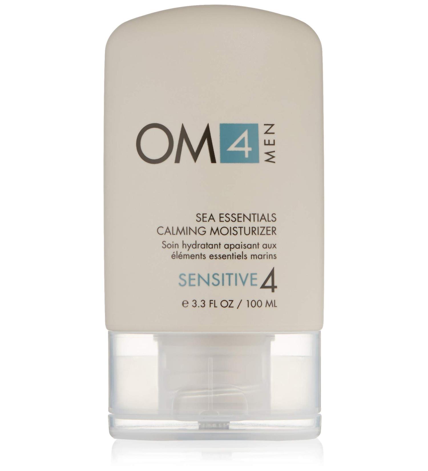 Buy OM4 Sensitive Step 4 - Sea Essentials Calming Moisturizer | Ultra Soothing for Men's Sensitive Skin - Fast International Shipping - Buy Online on GoSupps.com