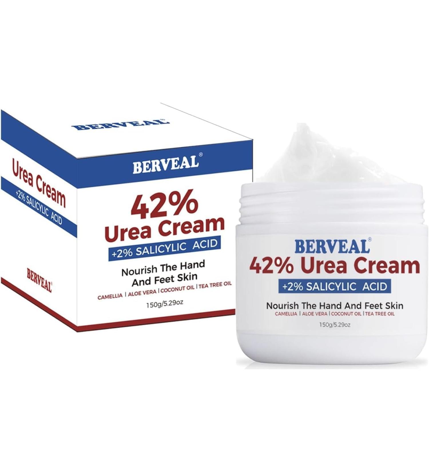 Cr me l'ur e avec 2 % d'acide salicylique pour les pieds - Pour talons secs et craquel s - Hydrate et limine les cors les callosit s les peaux mortes et adoucit les ongles des pieds - 140 ml - Buy Online on GoSupps.com