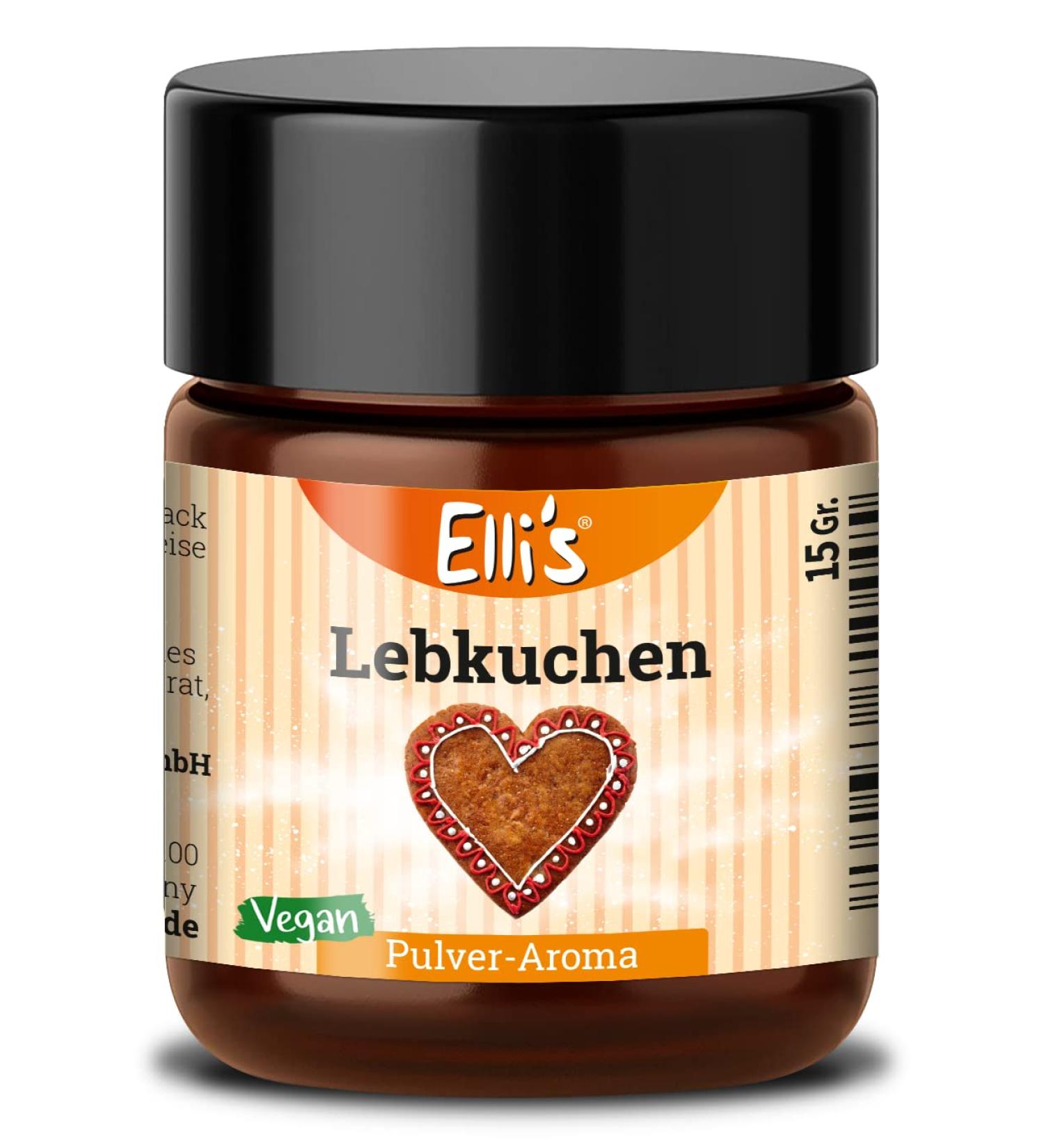 Ellis Flavors Gingerbread Powder | Vegan Low-Calorie Seasoning for Baking & Cooking | 10g Perfect for Food & Drinks - Buy Online on GoSupps.com