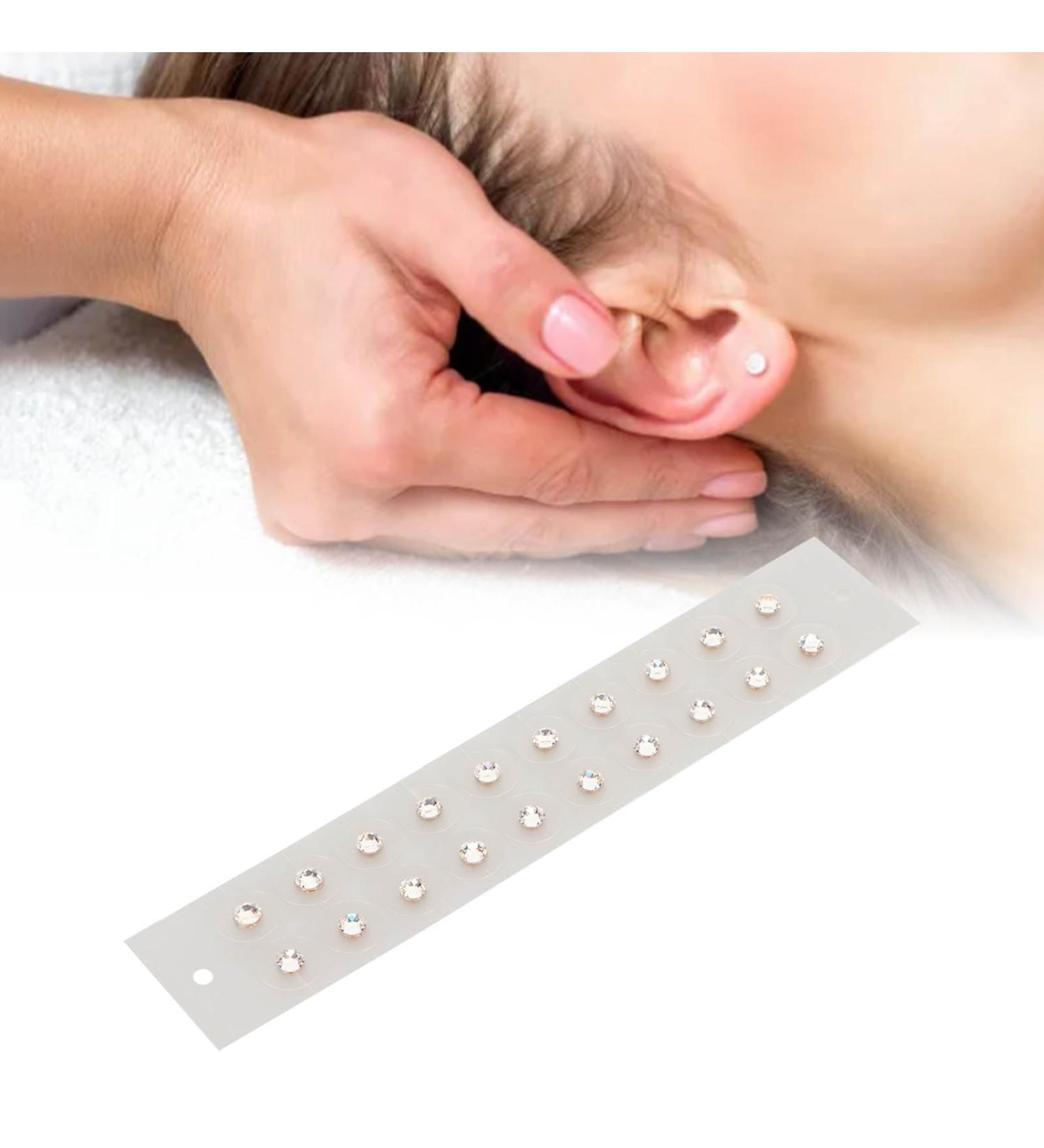 Buy Ear Massage Paste & Stickers - 20 Sheets of Disposable Acupuncture Ear Patches for Healing & Relief | International Shipping Available - Buy Online on GoSupps.com