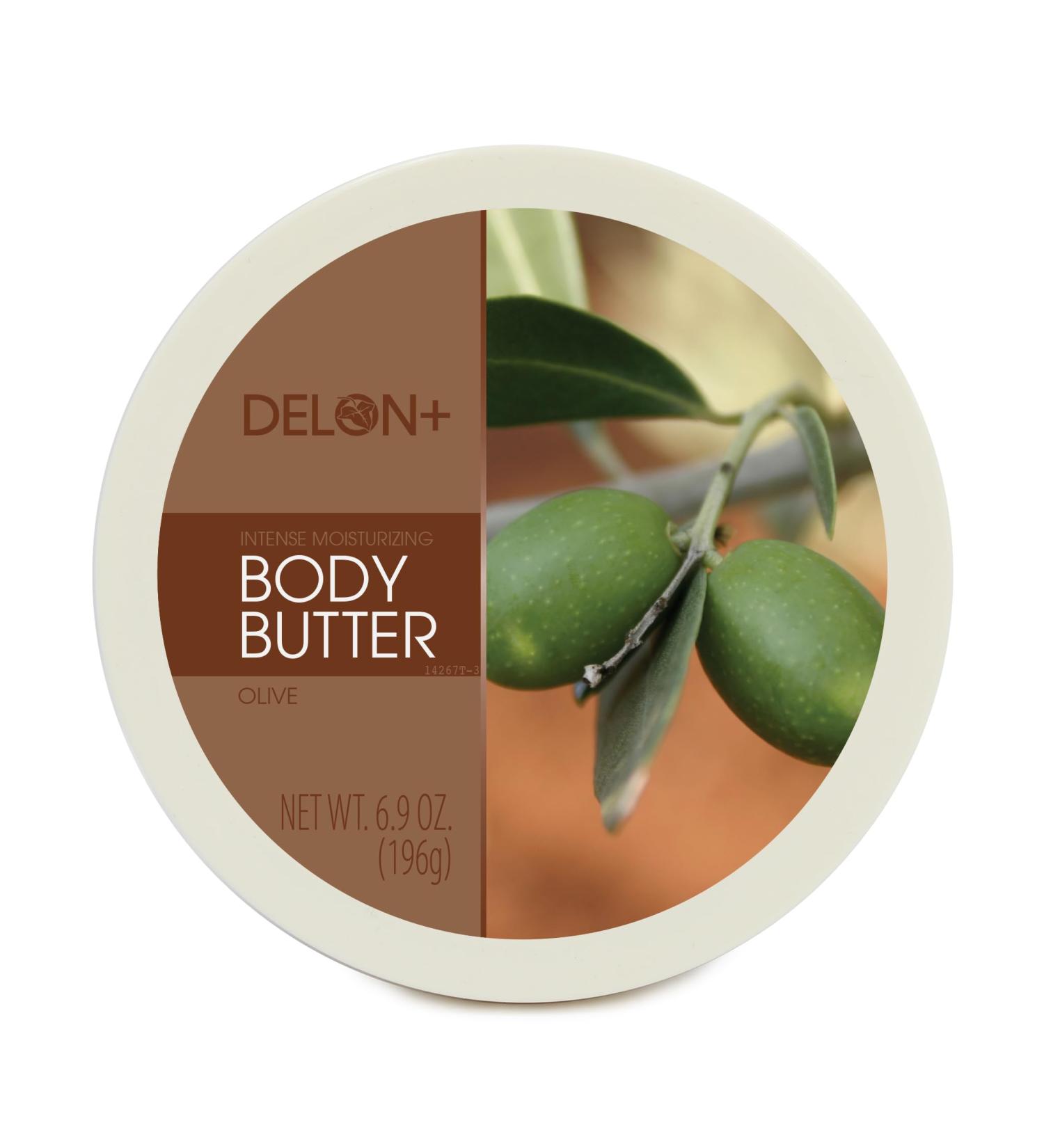 DELON Beurre corporel hydratant intense l'olive 200 ml/196 g - Buy Online on GoSupps.com