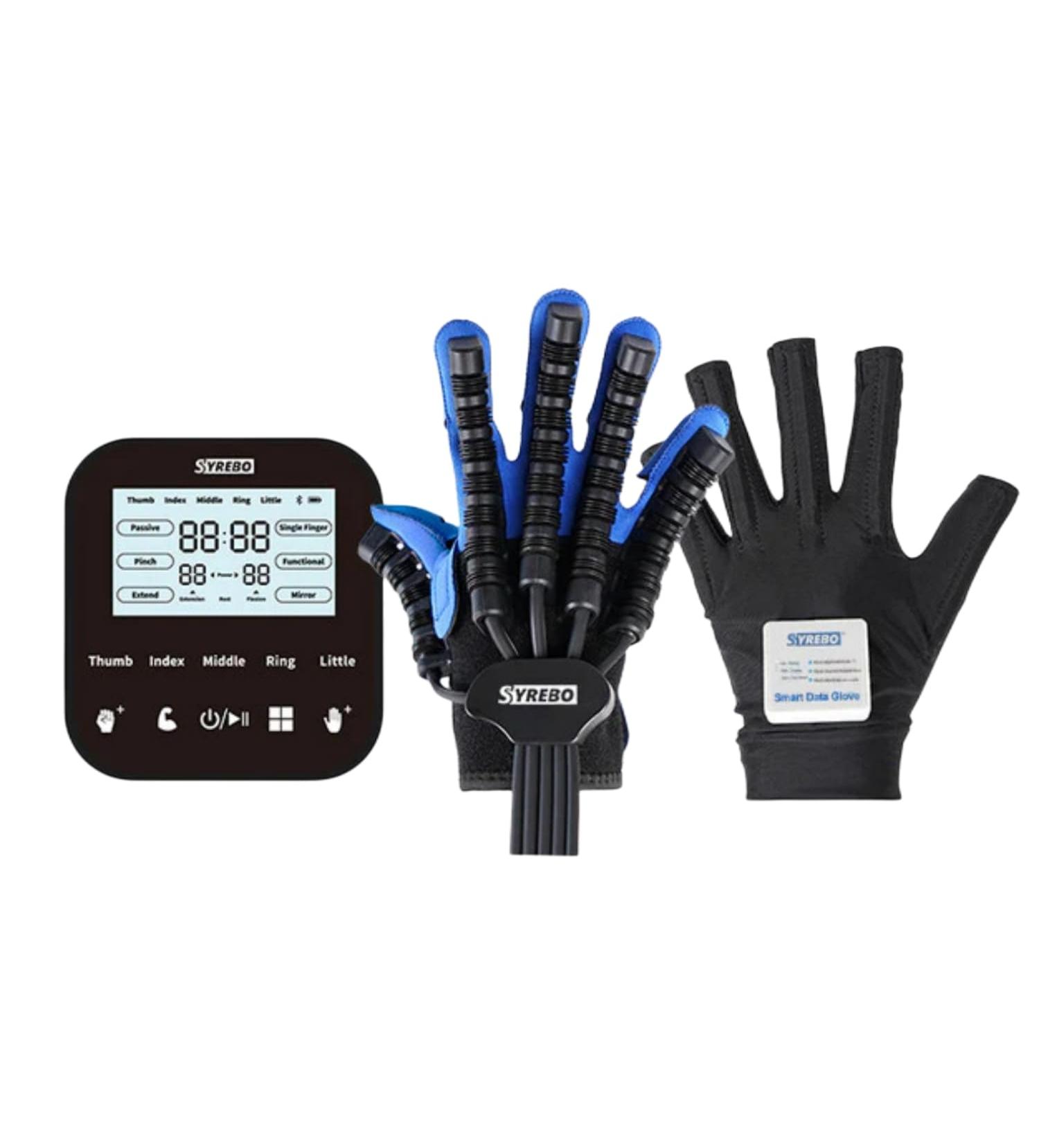 Hand Rehabilitation Robot Gloves - C12 Model for Stroke Recovery | 6 Training Modes | X-Large Left Hand Therapy Device for Hand Dysfunction - Buy Online on GoSupps.com