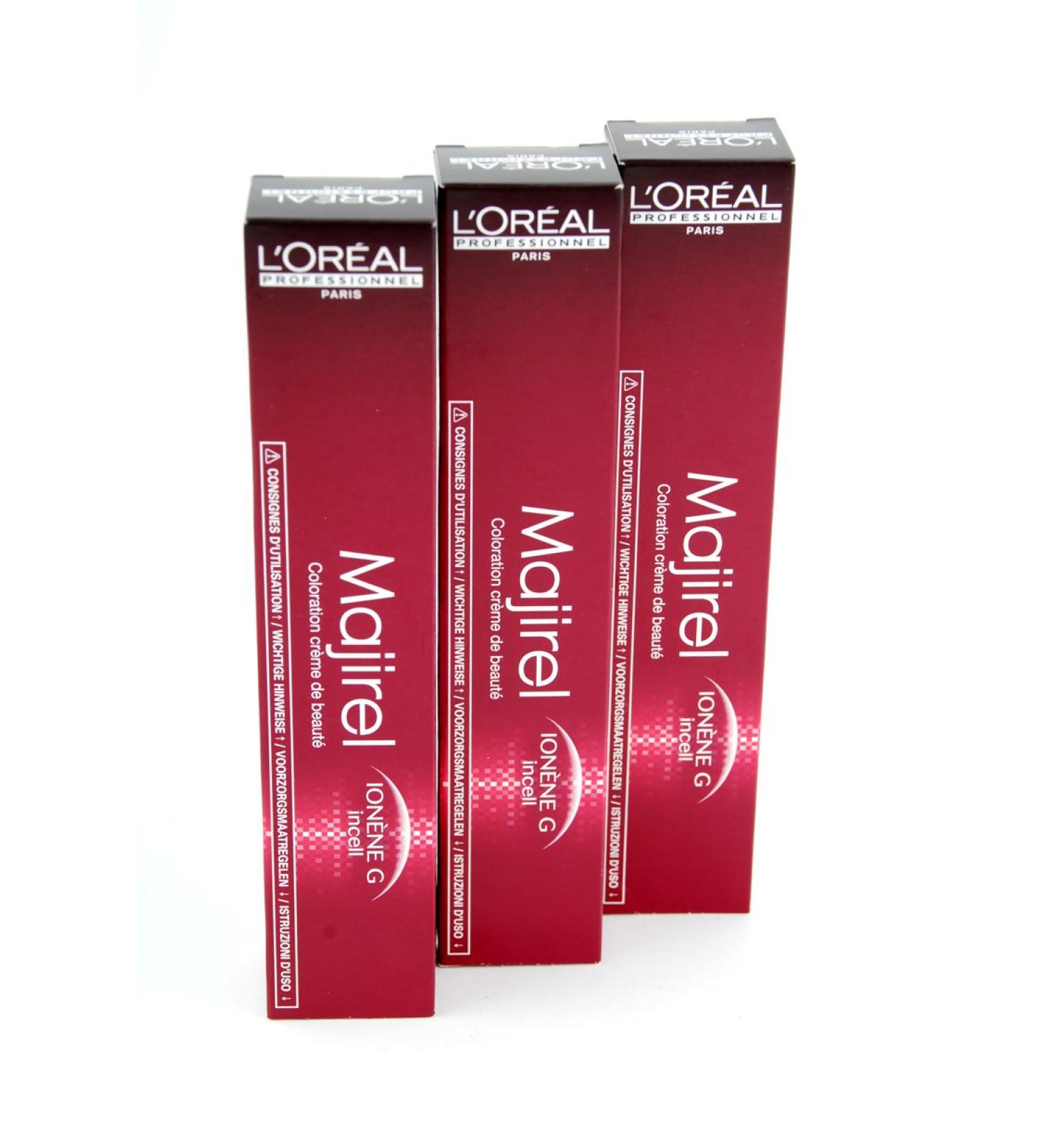 L'Or al Majirel Cream Hair Color 7.03 SET 3 x 50ml