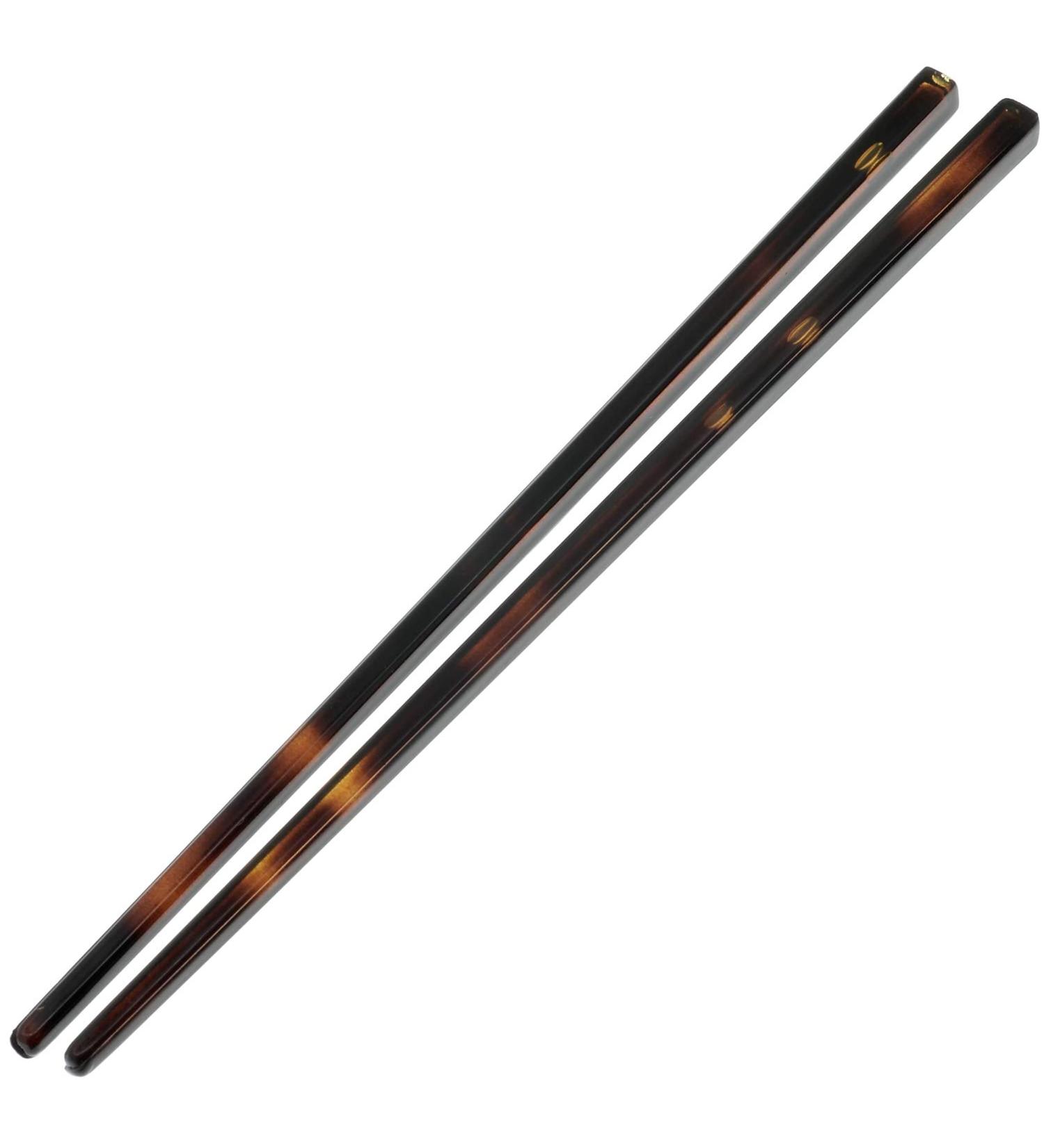 Camila Paris AD28/2 French Twist Stick Hair Pin Set - Set of 2 Tortoise Shell Hair Pins - Made in France - Buy Online on GoSupps.com