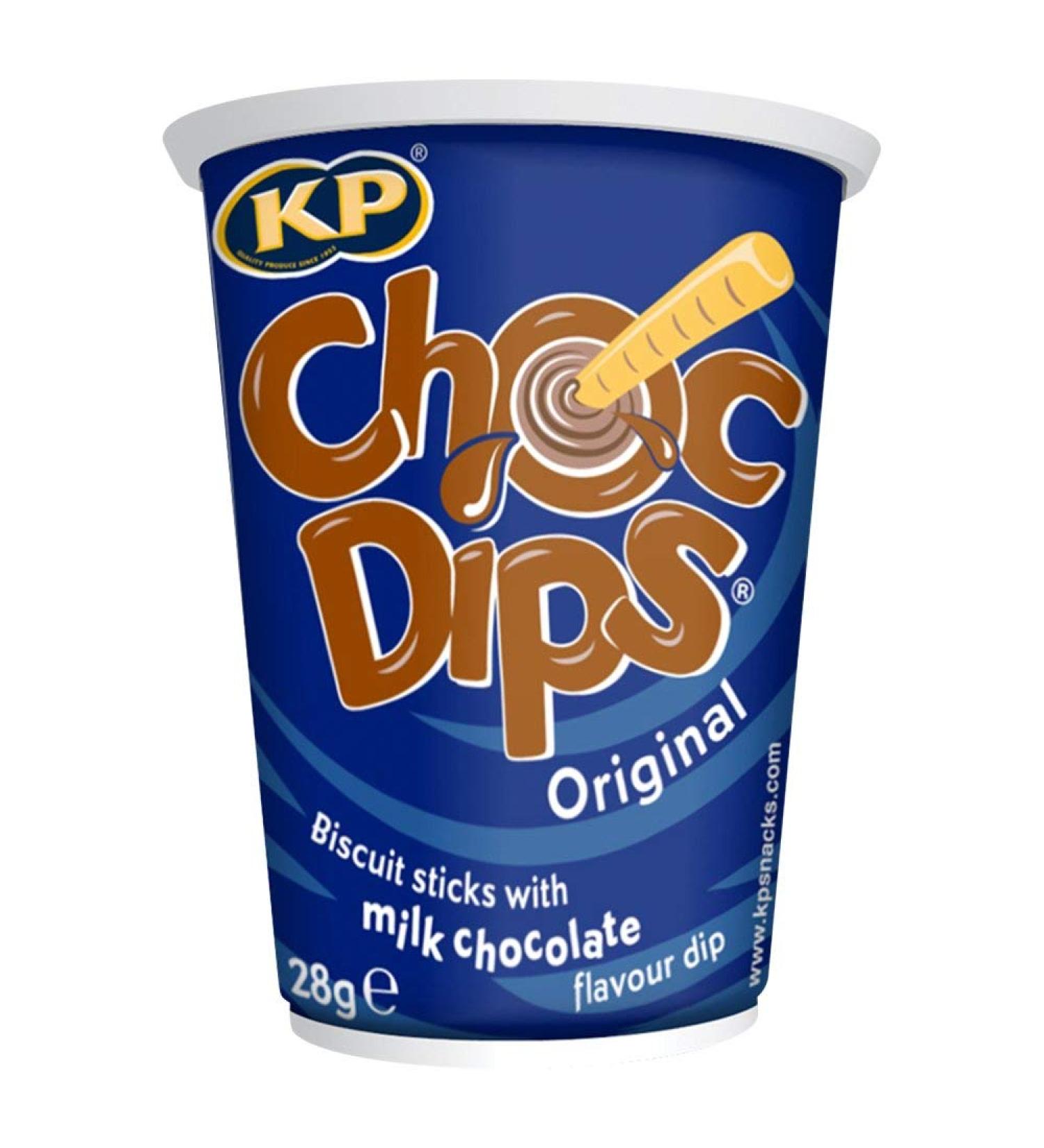 KP Choc Dips Original 12 x 28g
