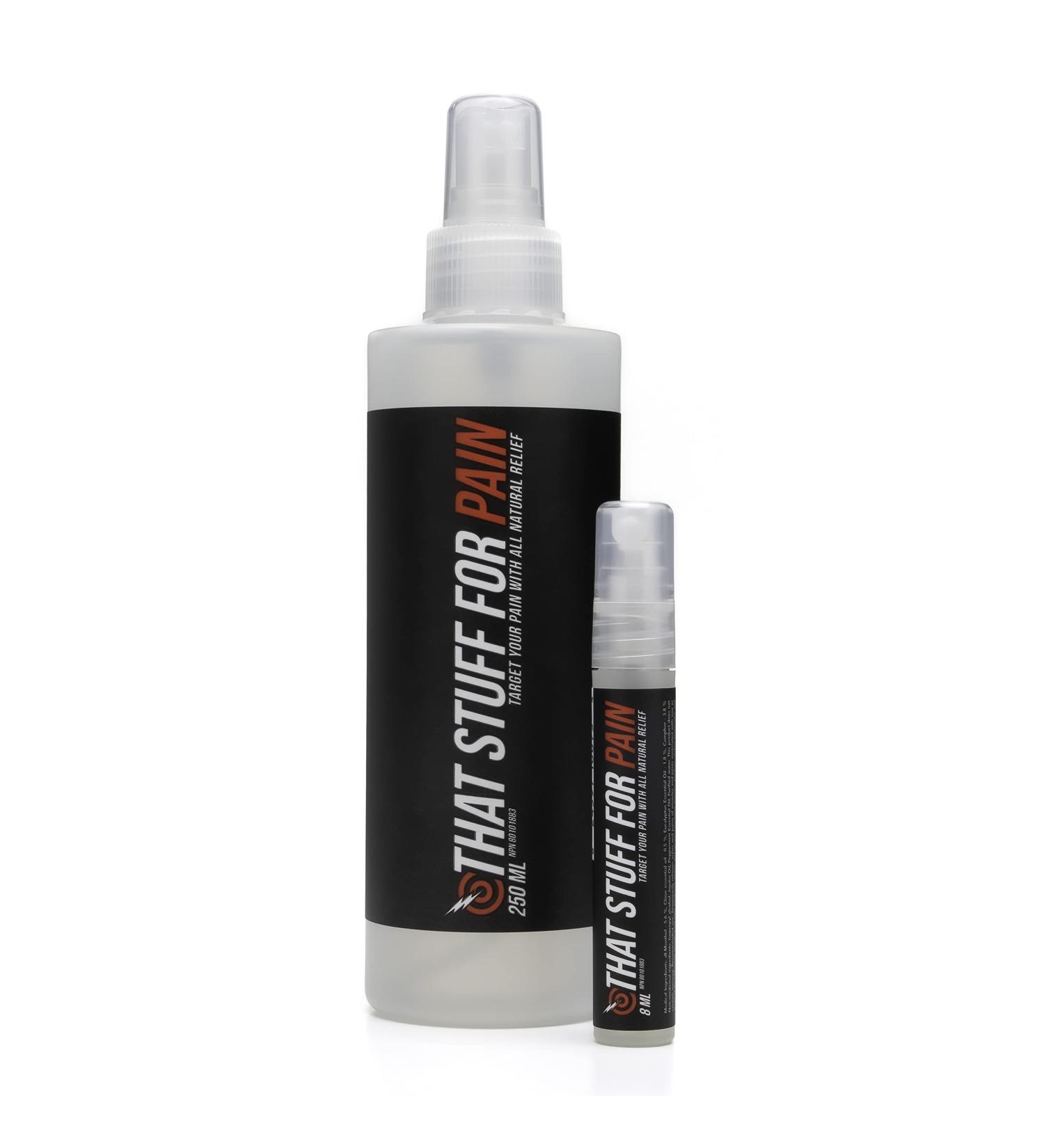 Pain Relief Spray - Natural Back, Muscle, Headache, Knee & Joint Pain Relief - 250ml - Buy Online on GoSupps.com