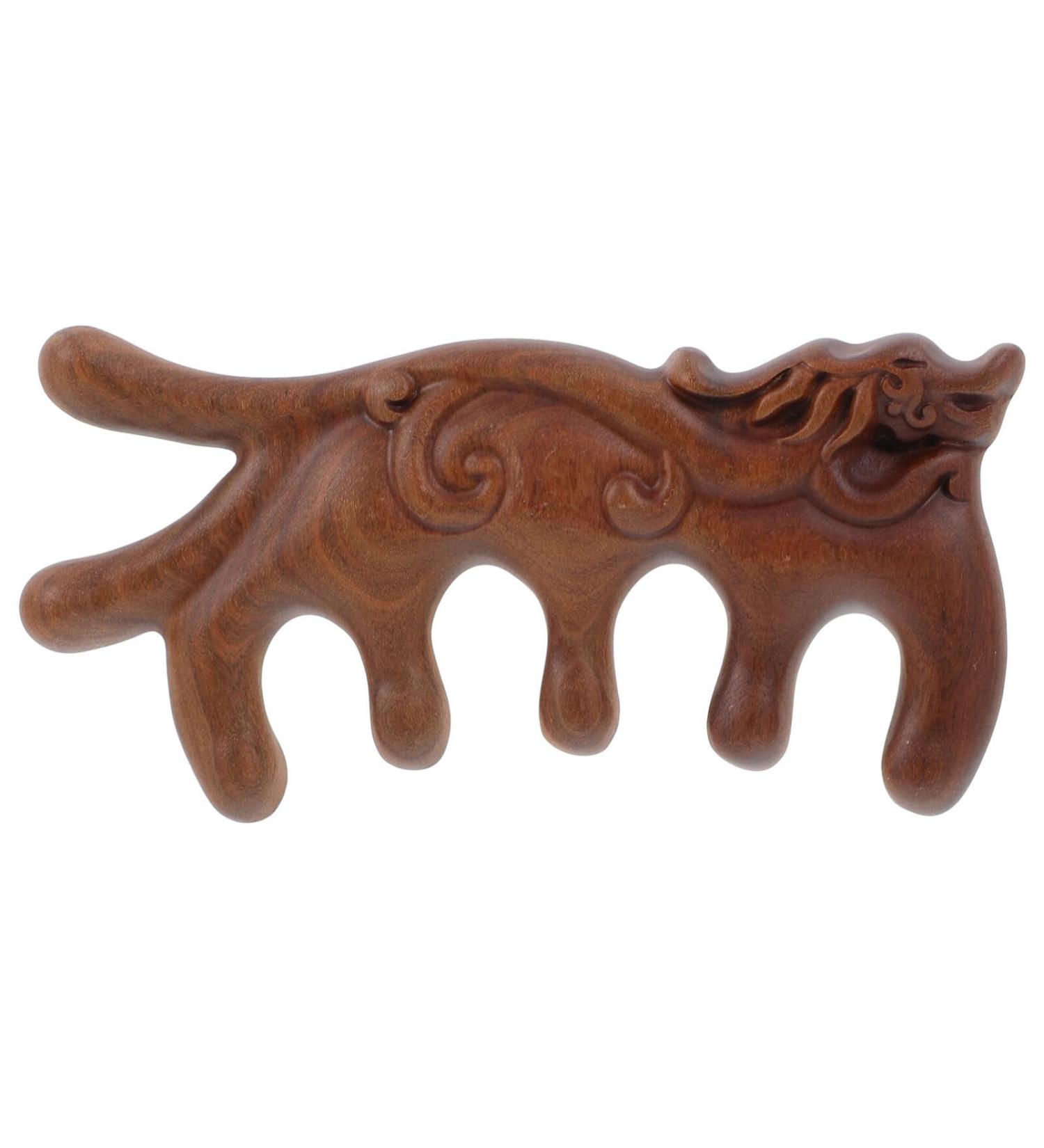 Beavorty Head Scalp Comb - Wide Tooth Wooden Scalp Massage & Stimulator for Women - Enhance Hair Health - Buy Online on GoSupps.com