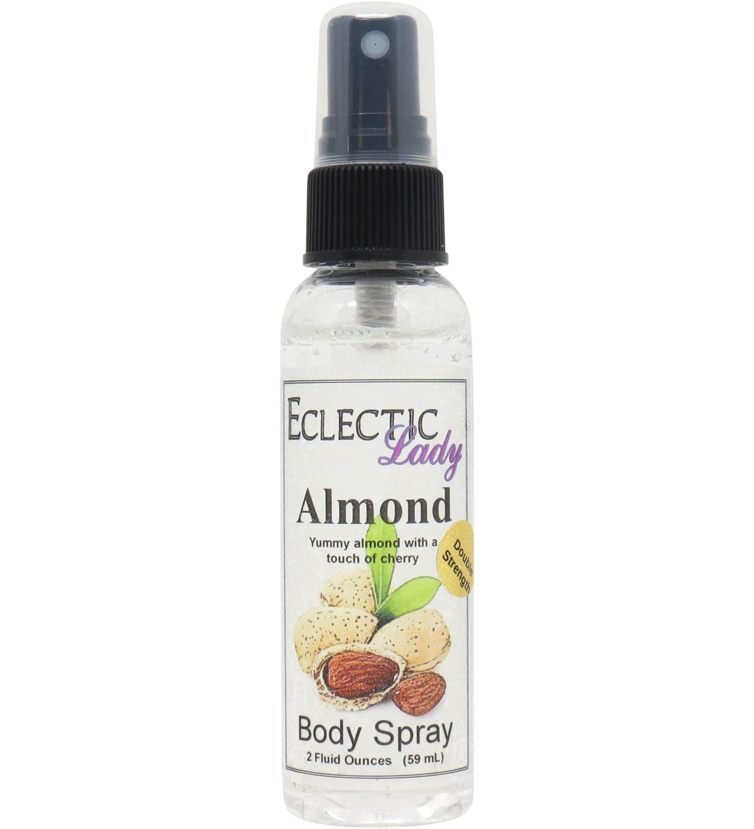 Almond Body Spray (Double Strength) 2 ounces Body Mist for Women with Clean Light & Gentle Fragrance Long Lasting Perfume with Comforting Scent for Men & Women Cologne with Soft Subtle Aroma For Double Strength 2 Fl Oz (Pack of 1) - Buy Online on GoSupps.com