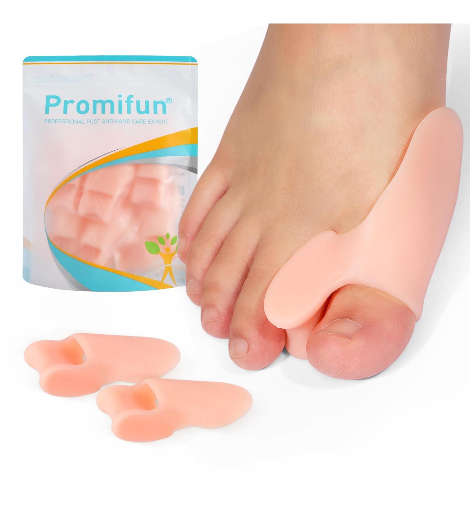 Promifun Bunion Cushion Protector and Corrector Pads with Separator - 12 Pack - Buy Online on GoSupps.com
