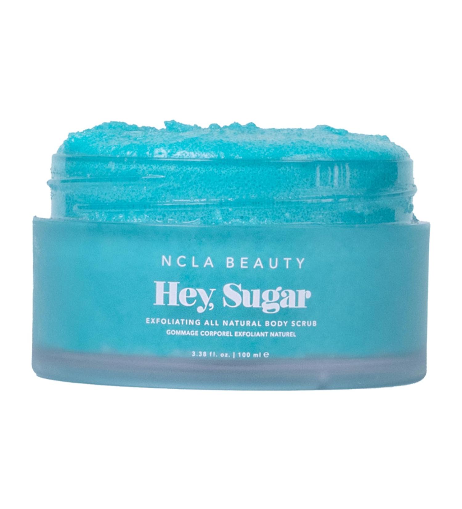 NCLA Beauty Hey Sugar All Natural Body Scrub - Moisturizing Exfoliating Sugar Scrub - Notes of Neroli - Amalfi Coast - 3.4 oz - Buy Online on GoSupps.com