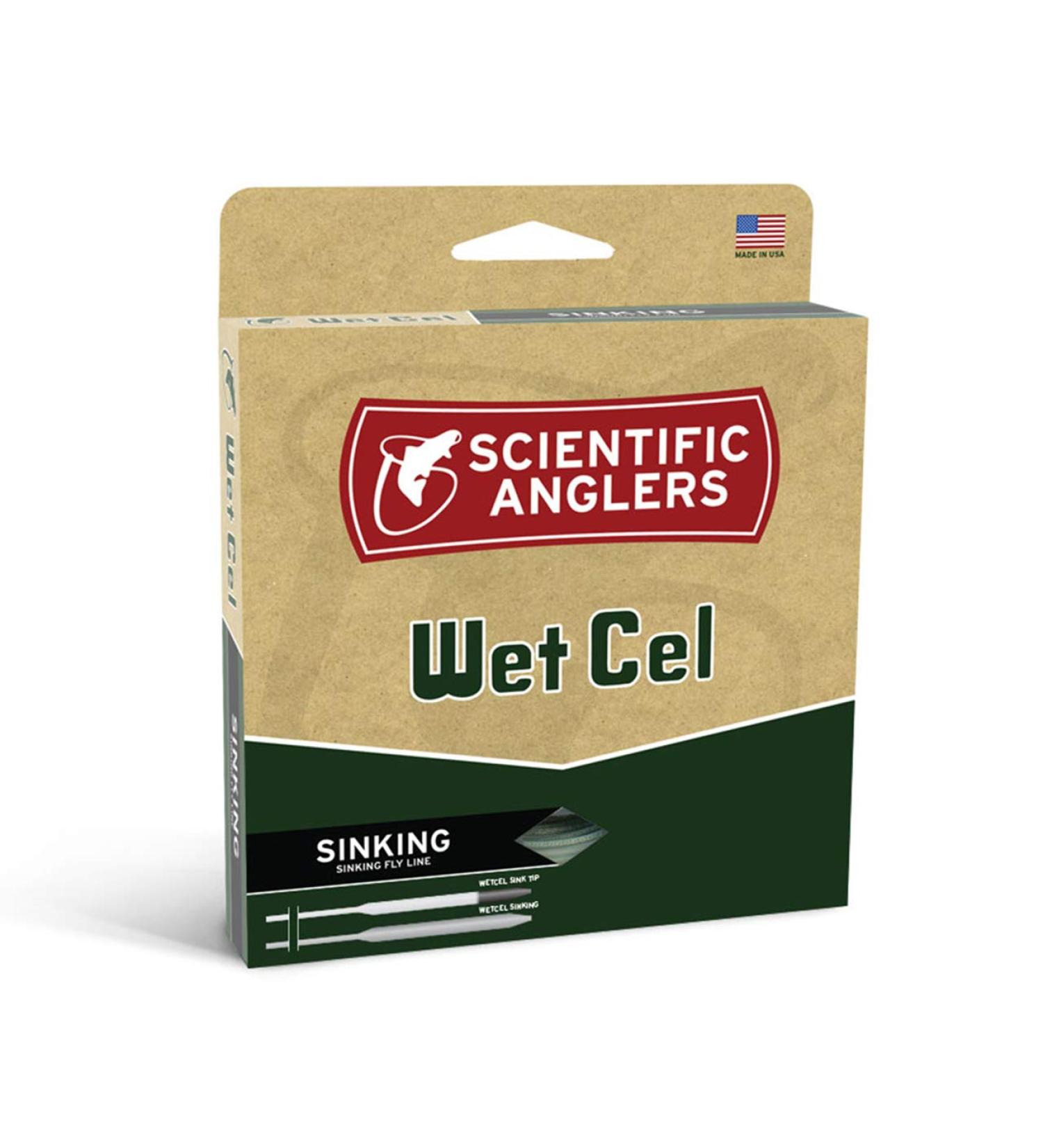 Scientific Anglers WetCel Sink Tip Fly Line Green / Charcoal WF7F/S