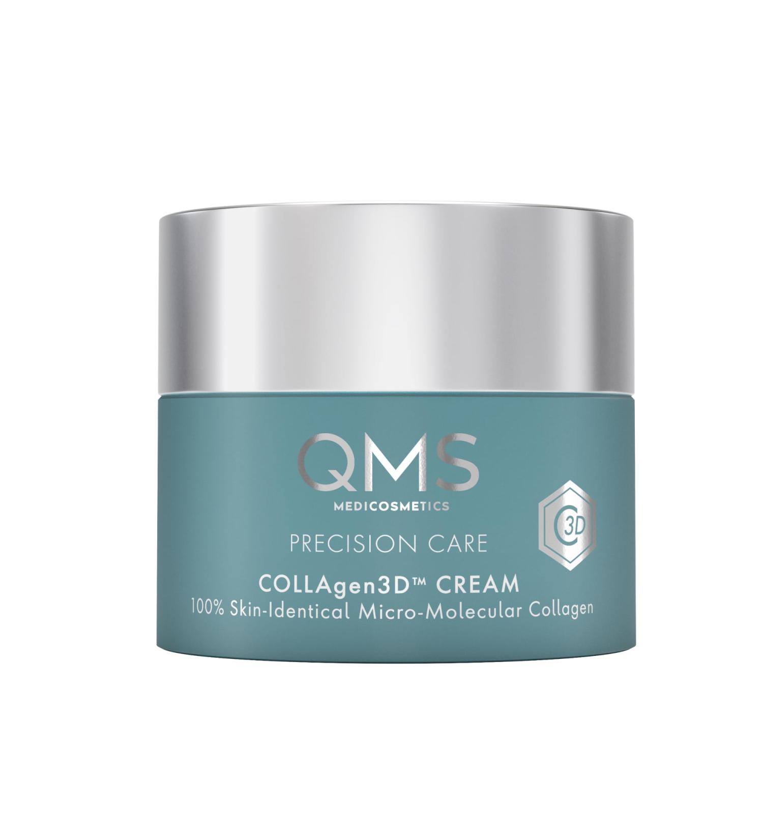 QMS Medicosmetics PRECISION CARE COLLAgen3D Cream Revolutionary Anti-Aging Facial Skincare Visibly & Measurably Reduces Wrinkles & Counteracts Signs of Aging 1.69 oz - Buy Online on GoSupps.com