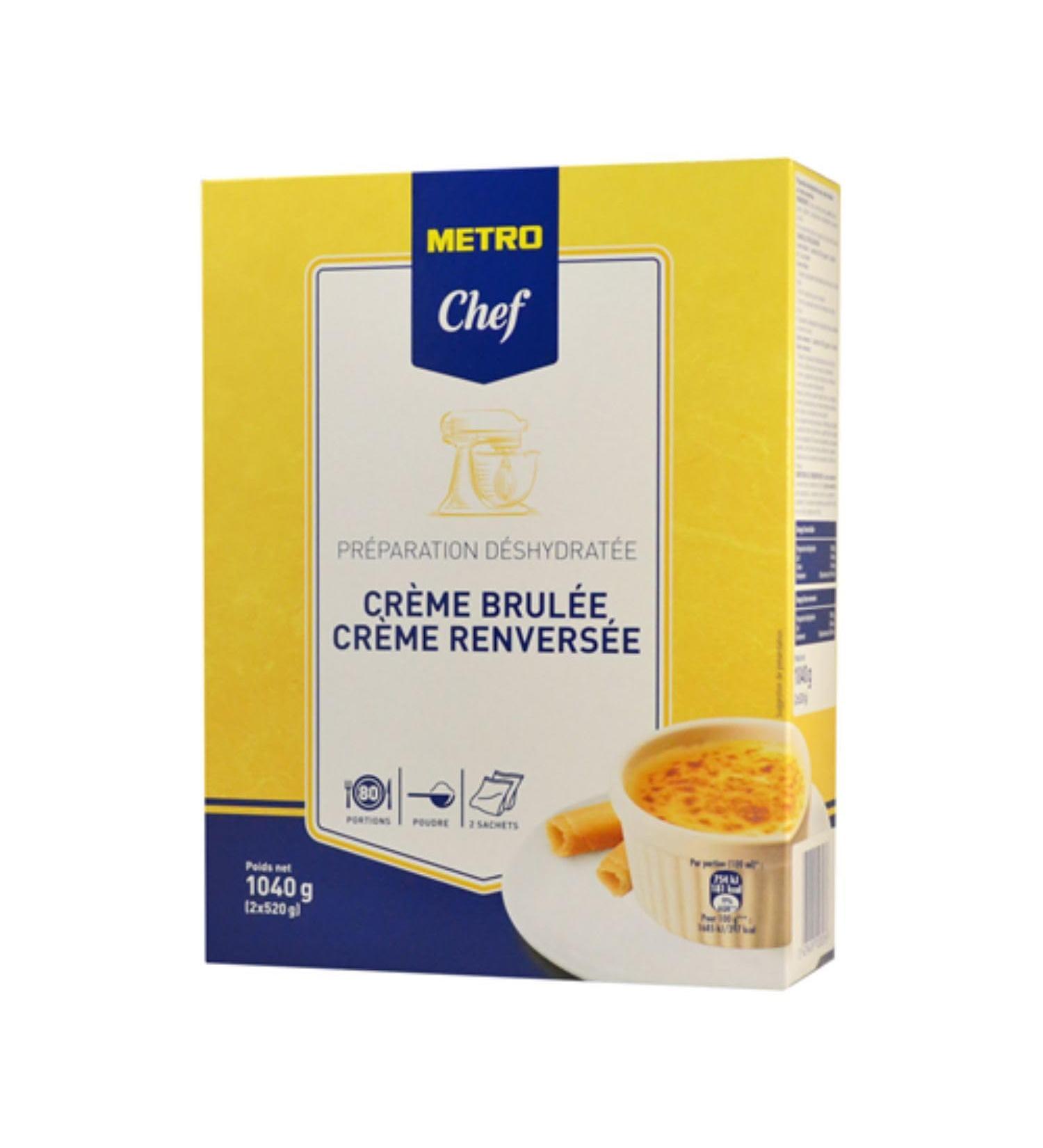 METRO Chef Creme Brulee or Spill Preparation 1.05 kg