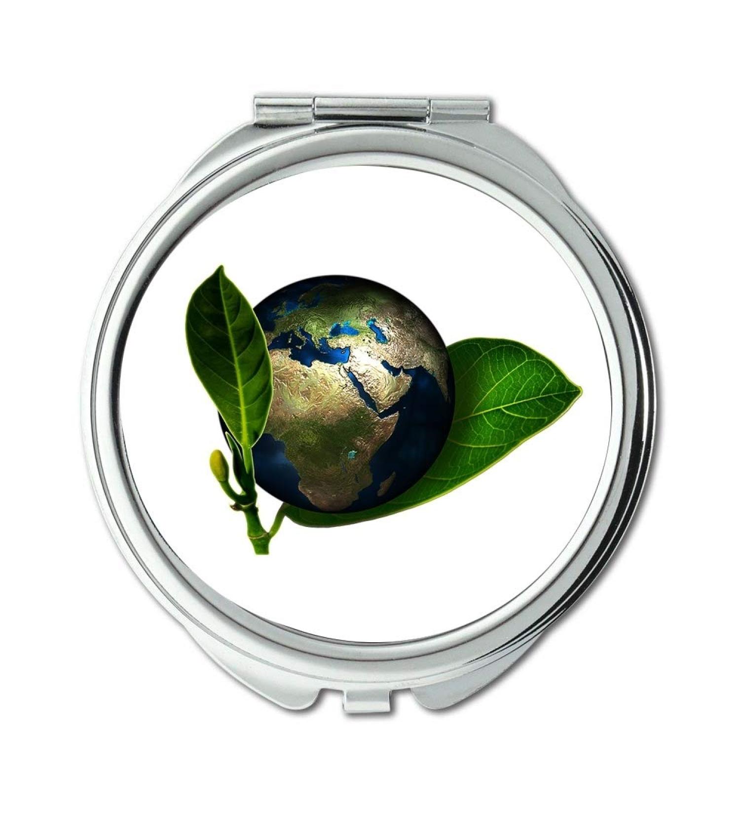 Mirror dreaming earth botanicals mouse away Earth Globe Birth New Arise Environment makeup mirrors pocket mirror portable mirror - Buy Online on GoSupps.com