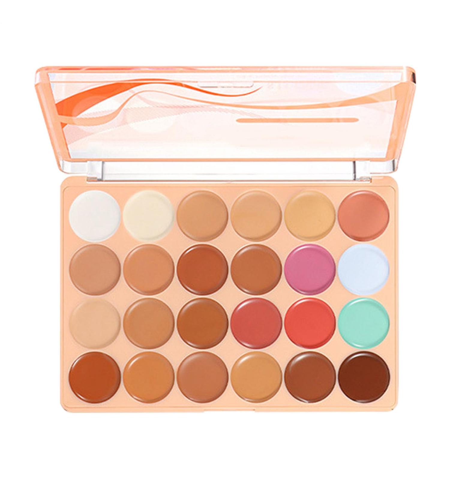 Gesichts Make Up Set - Cremige Concealer Konturfarben Feuchtigkeitsresistente Teintpalette | Gleichm ßige Abdeckung Farbintensit t Anpassungsvielfalt Highlightdefinition Hautveredelung Nutzungs - Buy Online on GoSupps.com