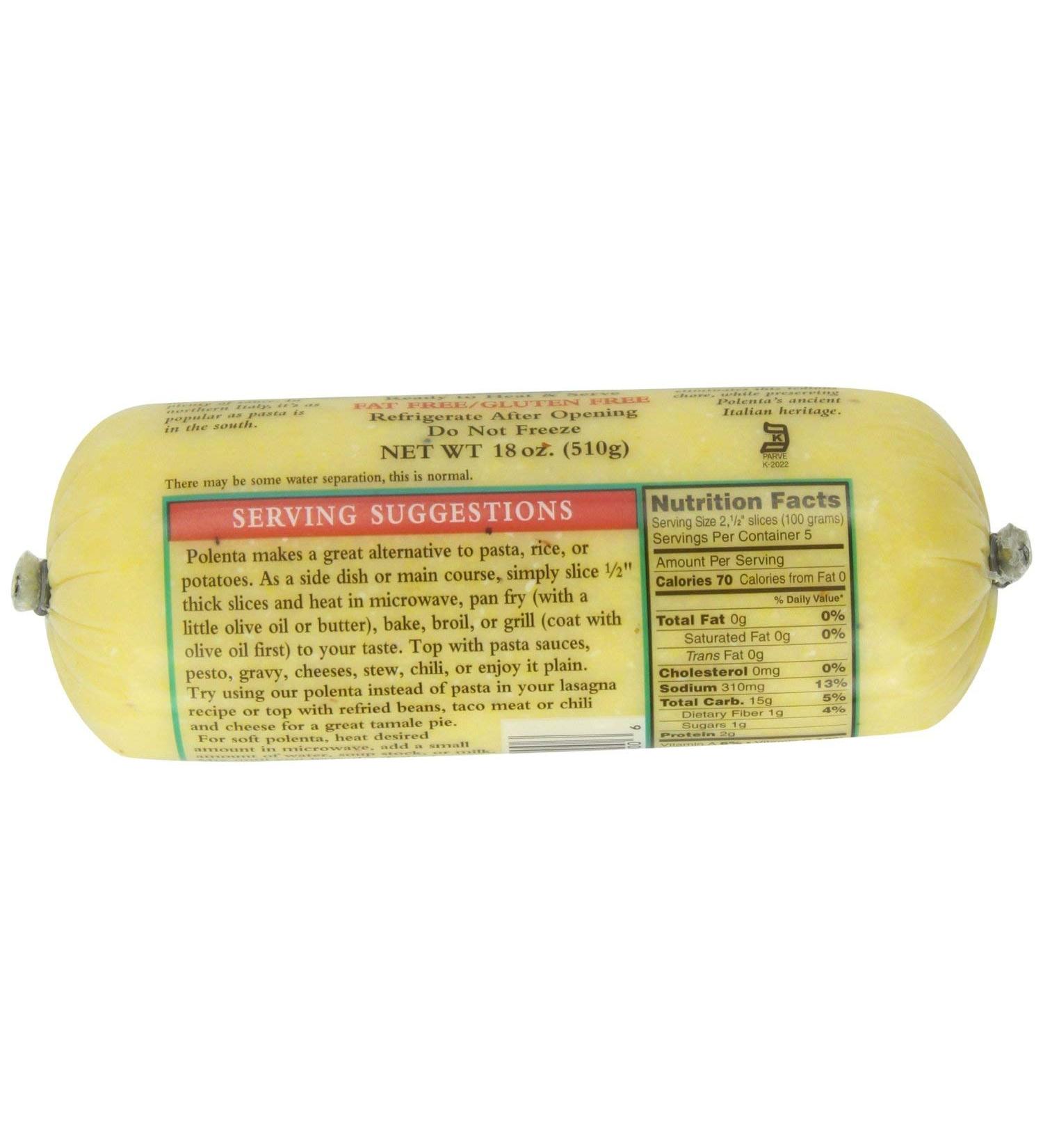 San Gennaro Polenta Traditional, 18 oz