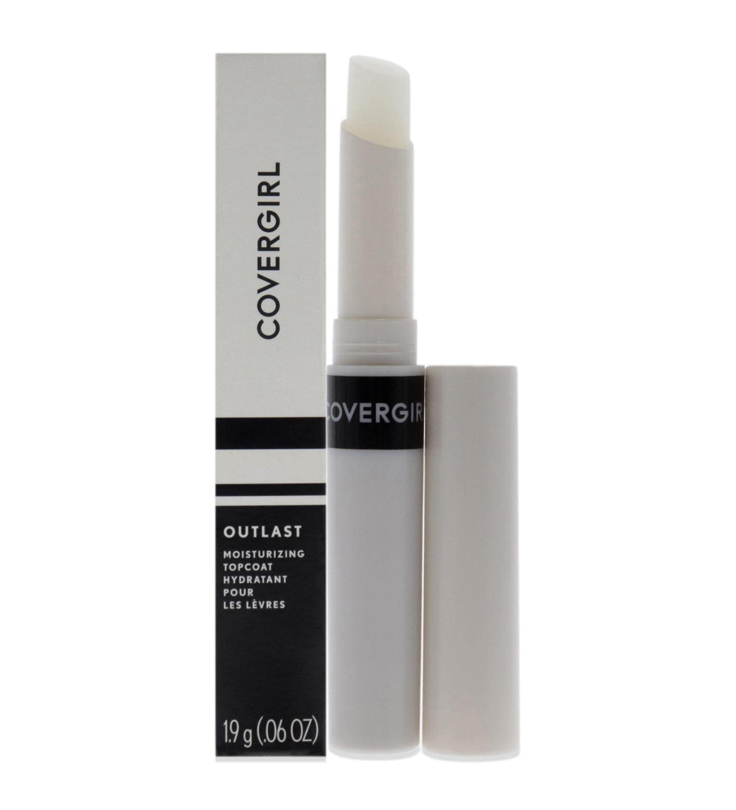 COVERGIRL Outlast All-Day Moisturizing Lip Color Clear Top Coat 0.06oz - Long-Lasting Lipstick Primer - Buy Online on GoSupps.com