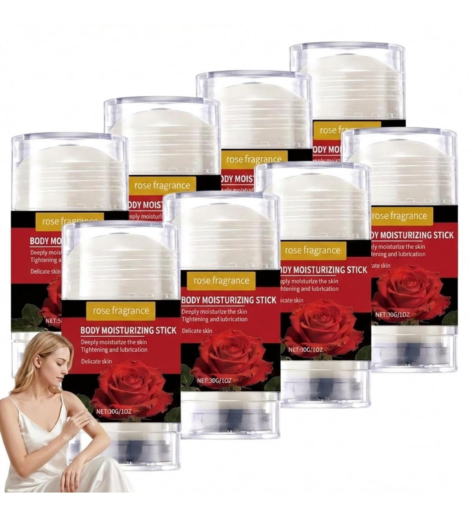 Lot de 8 crayons de soin pour le corps - Parfum rose - Hydratant et non adh sif - Soin hydratant intense - R paration douce pour les peaux rugueuses - Lotion pour la peau aux huiles essentielles 8 pi ces. - Buy Online on GoSupps.com