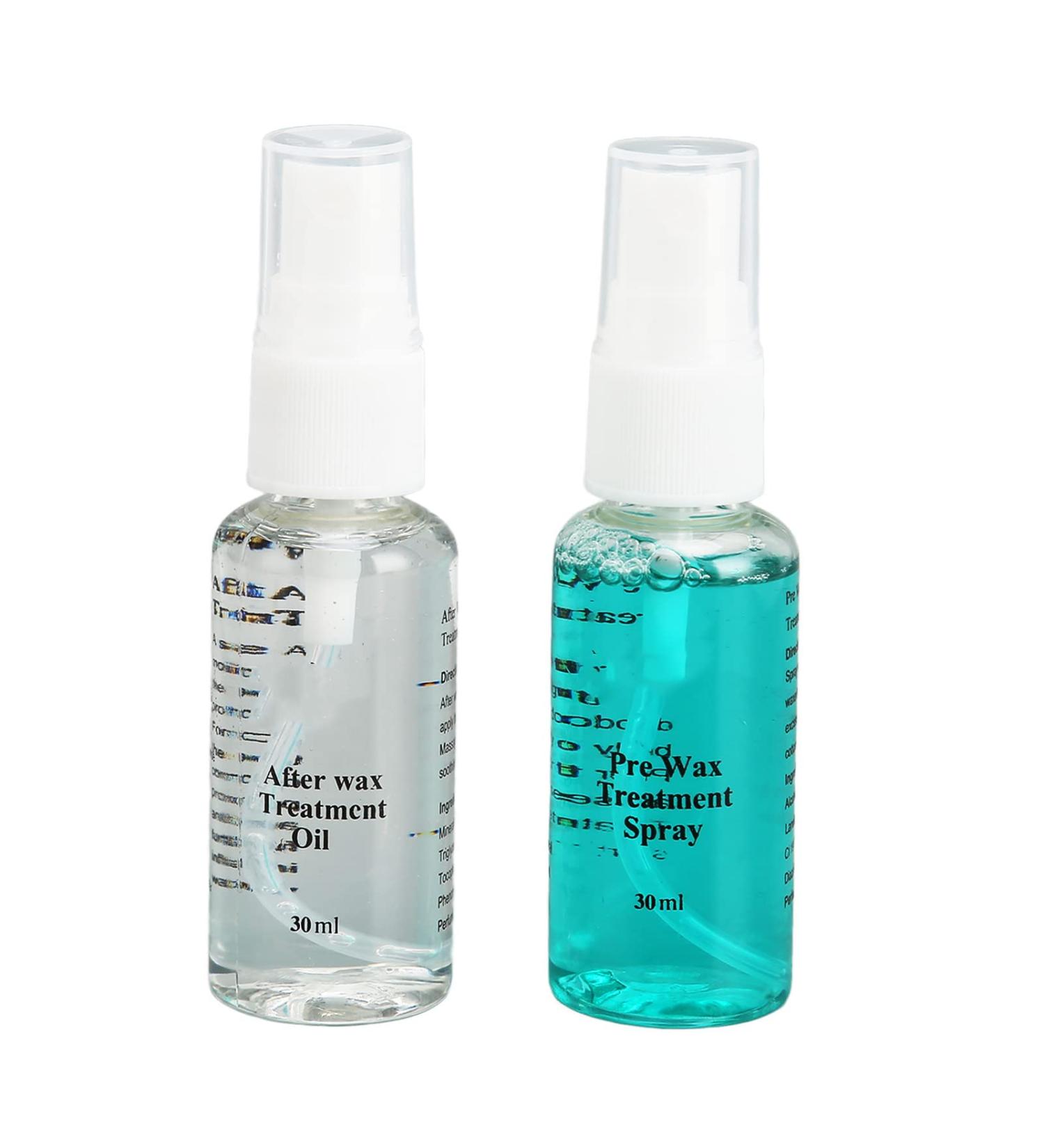 Clean & Hydrate Waxing Kit - Pre Wax Cleanser & Post Oil for Smooth Calm Skin - Buy Online on GoSupps.com