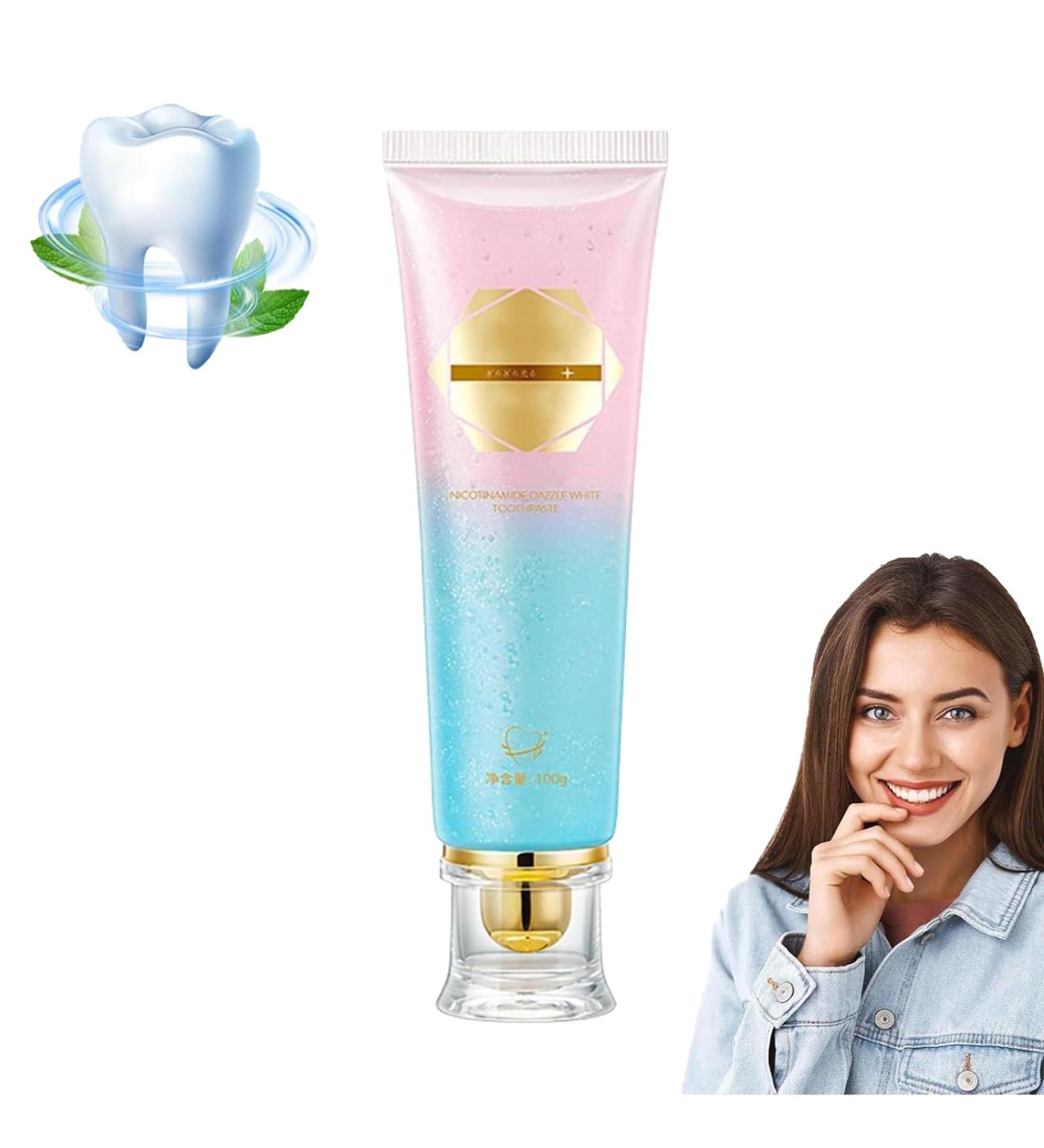 Body Accel Niacinamide Whitening Toothpaste - Remove Tooth Spots & Lighten Teeth (1PC) - Buy Online on GoSupps.com