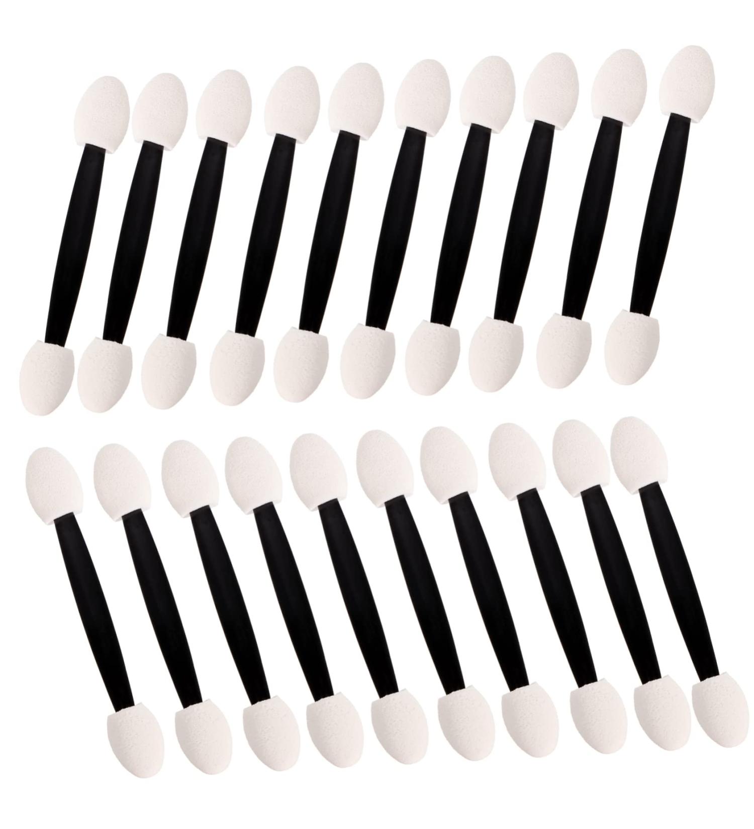 Baluue 4 Double Ended Eye Shadow Stick Makeup Accessory Eyeshadow Applicator Oval Makeup Tool Sponge 6.1x1CM As Shown - Buy Online on GoSupps.com