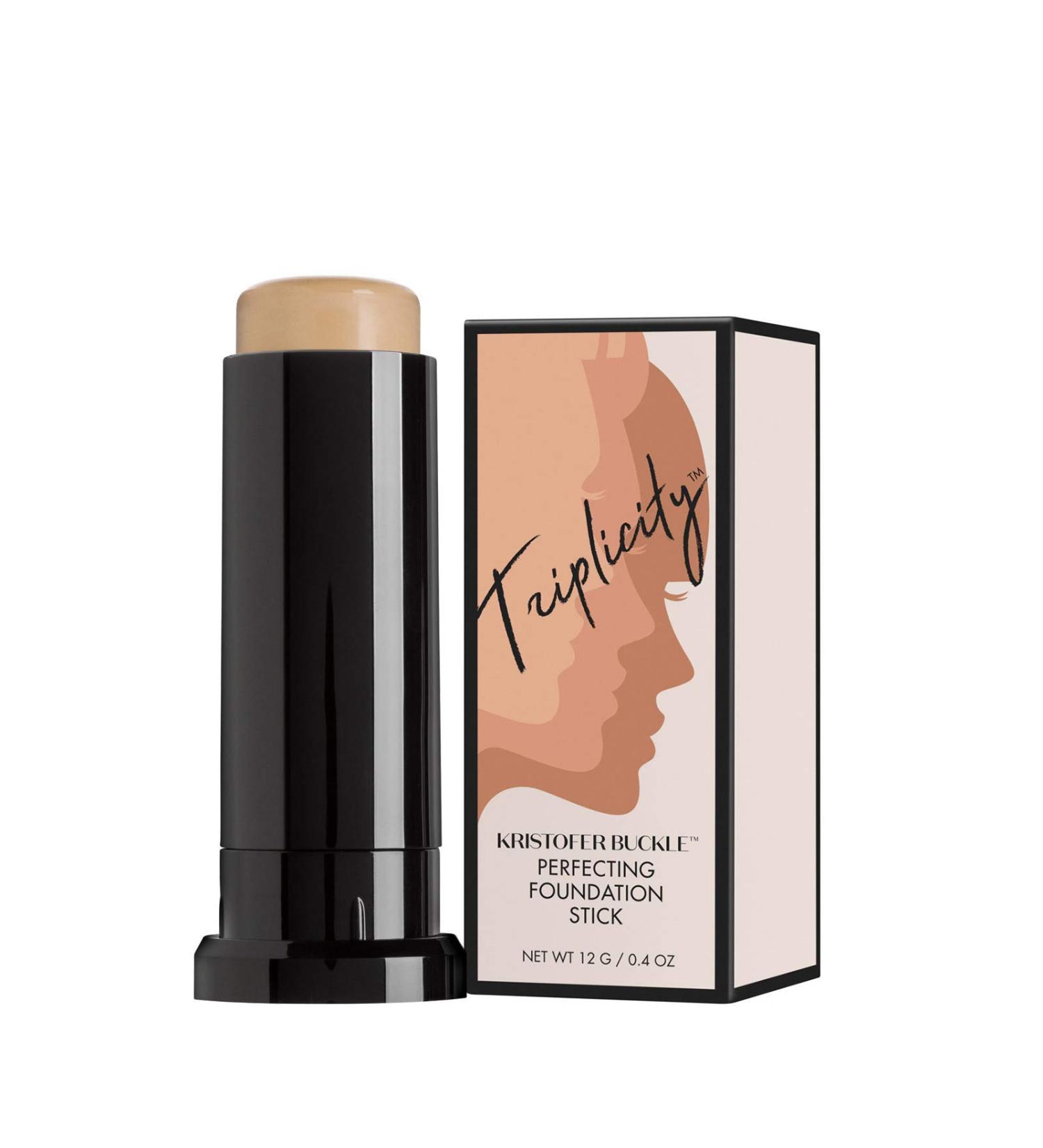 KRISTOFER BUCKLE Triplicity Foundation Stick 0.4 oz. | Buildable Coverage, Soft-Focus Medium (Warm) - Buy Online on GoSupps.com
