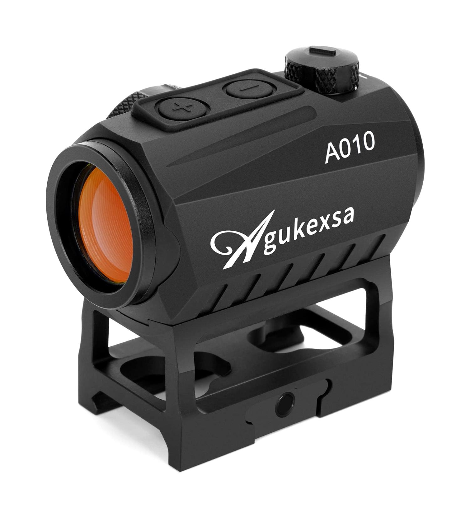 Agukexsa 1x20mm Compact Red Dot Sight with 2 MOA, Shake Awake Feature, Co Witness Riser - Aluminum Alloy - Buy Online on GoSupps.com