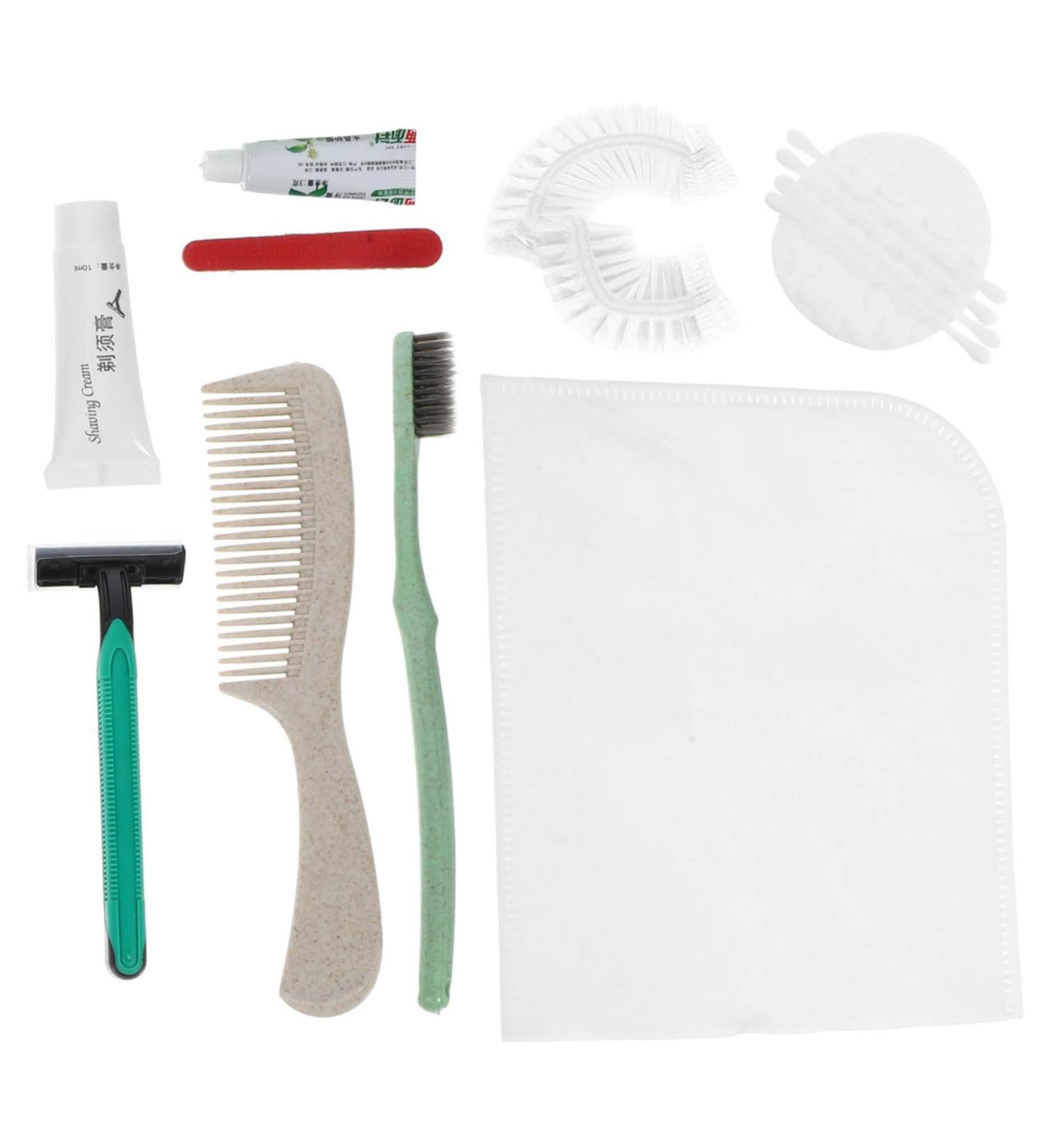 Buy Gatuida Disposable Dental Kit - Travel Toothbrush Soap & Cosmetics Bag - Perfect Cleaning Set for Daily Use - Buy Online on GoSupps.com