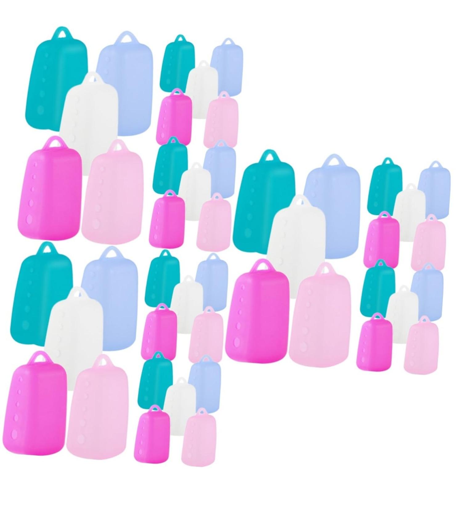 FRCOLOR 45 Pcs Toothbrush Cover - Portable Travel Caps Dustproof Organizer & Silicone Toothbrush Box - Perfect for International Travel - Buy Online on GoSupps.com