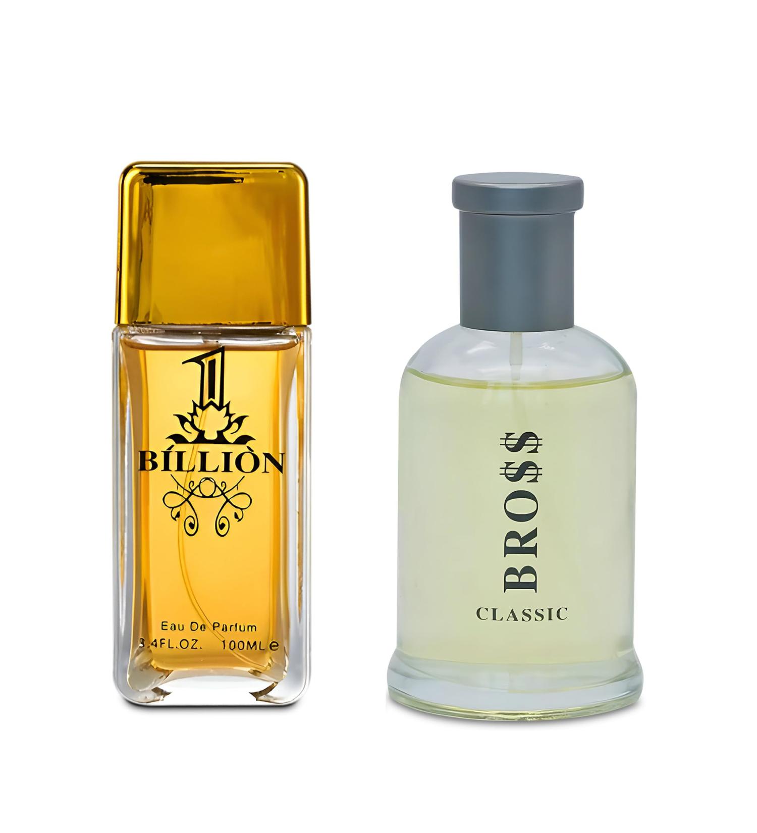 1 Billion&Bross Classic Combo Men's Cologne- Eau De Toilette Spray Perfume Fragrance For Men- Daywear Casual Daily Cologne Set 3.4 Oz Bottle- Ideal EDT Beauty Gift for Birthday Anniversary - Buy Online on GoSupps.com