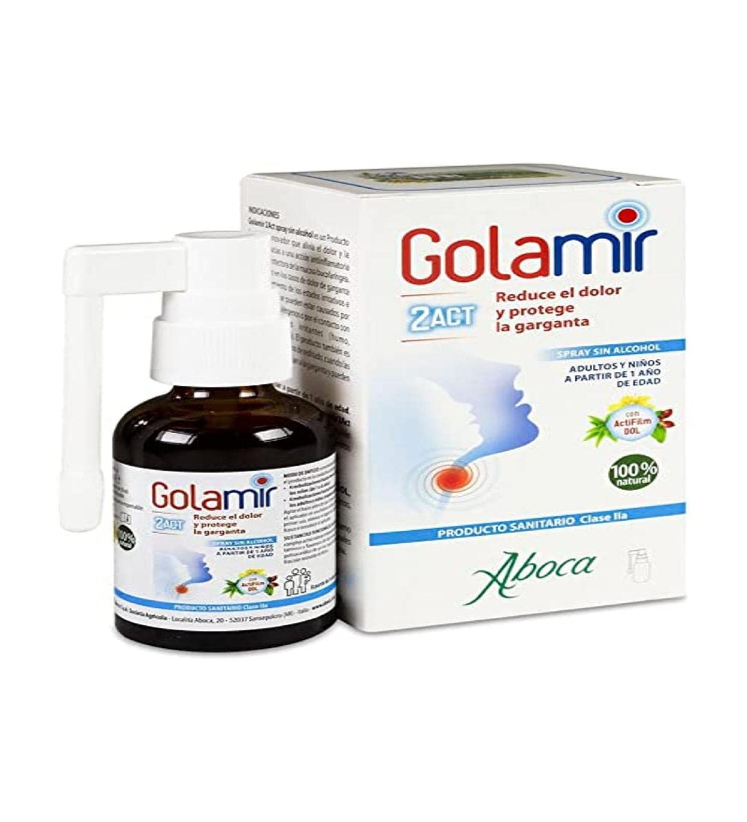 Aboca Golamir 2Act Spray S/Al 30 ml - 1 unit