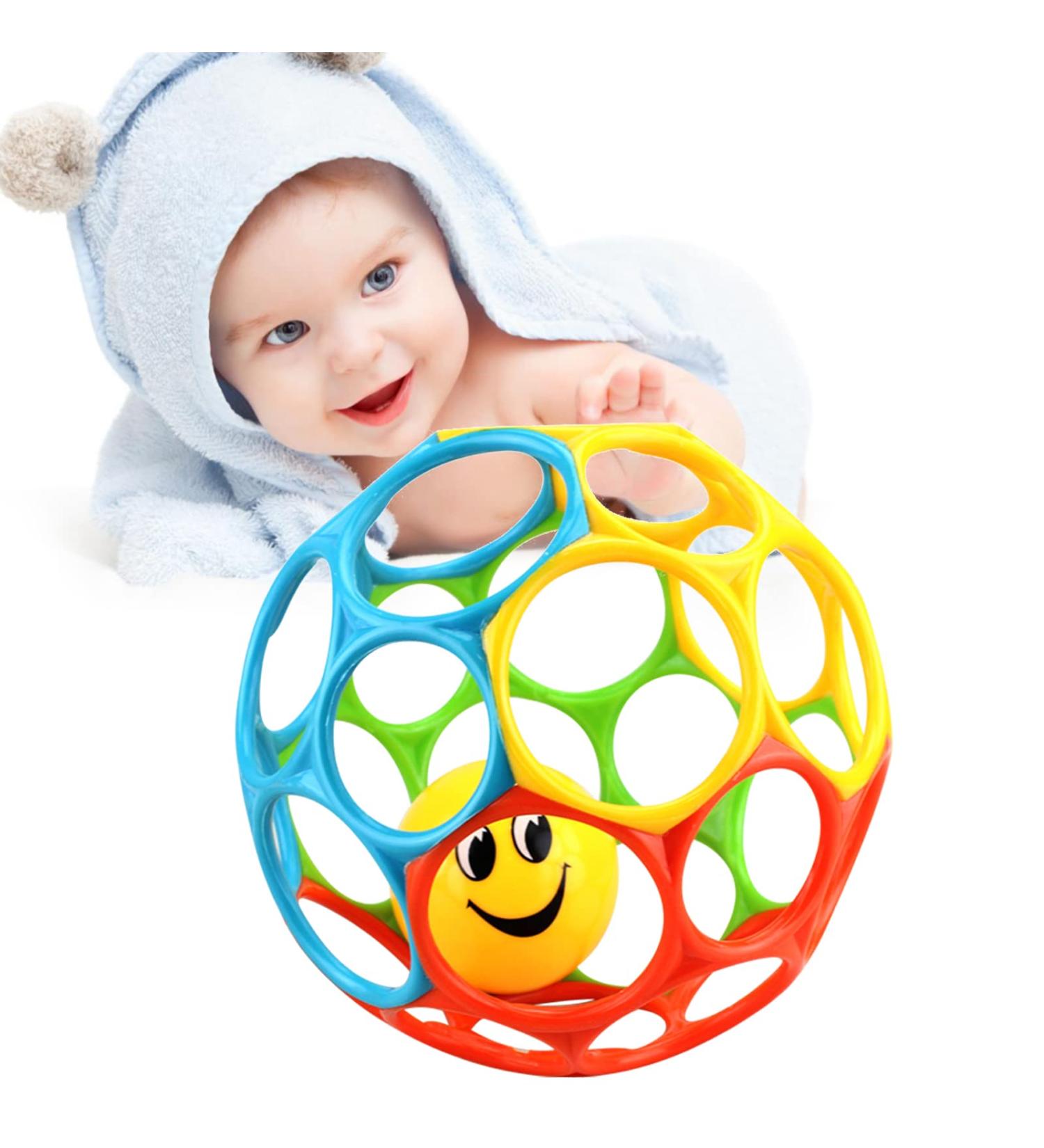 Baby Sensory Balls - 12cm Gripping Ball for Sensory Development Soft & Durable for 3+ Months - Buy Online on GoSupps.com