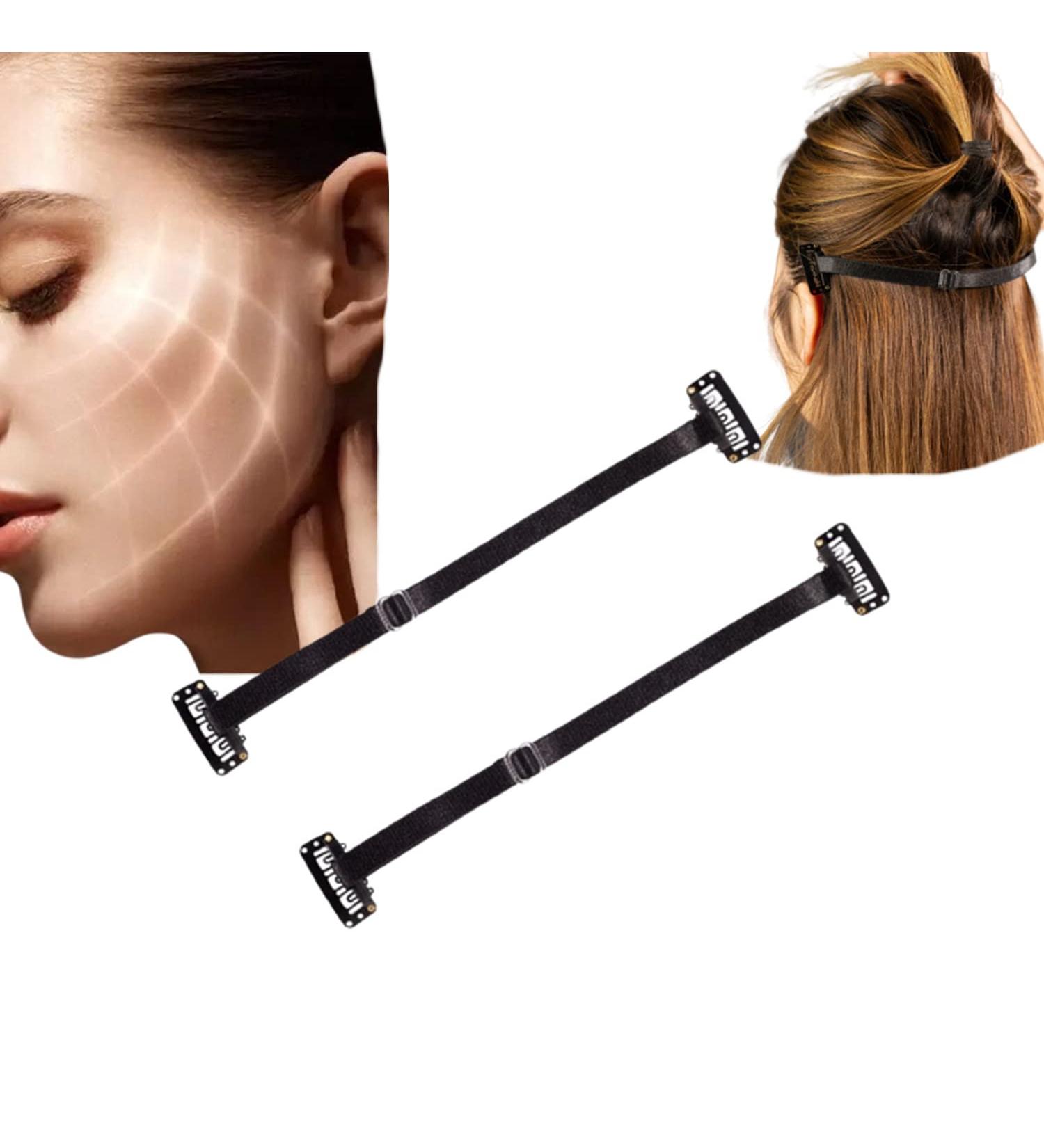 DDHHQ Foxy Eyes Lift - Reusable Facelift Bands with Clips for Instant Eye Lift (Black) | International Shipping Available - Buy Online on GoSupps.com