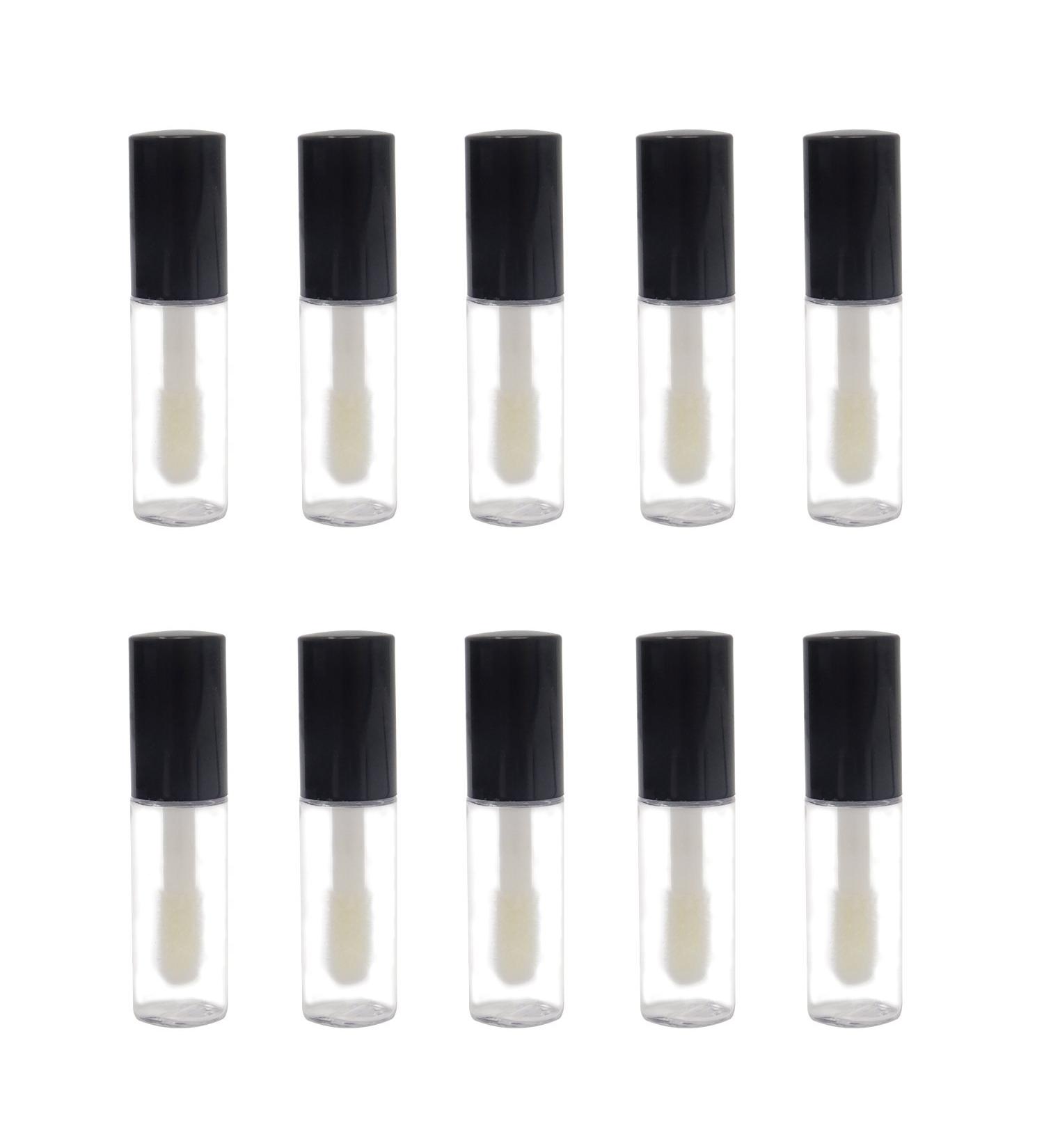 Honbay 10PCS Mini 1.2ml Clear Empty Lip Gloss Containers - Travel Size Lip Gloss Bottles for Samples and Balms - Buy Online on GoSupps.com