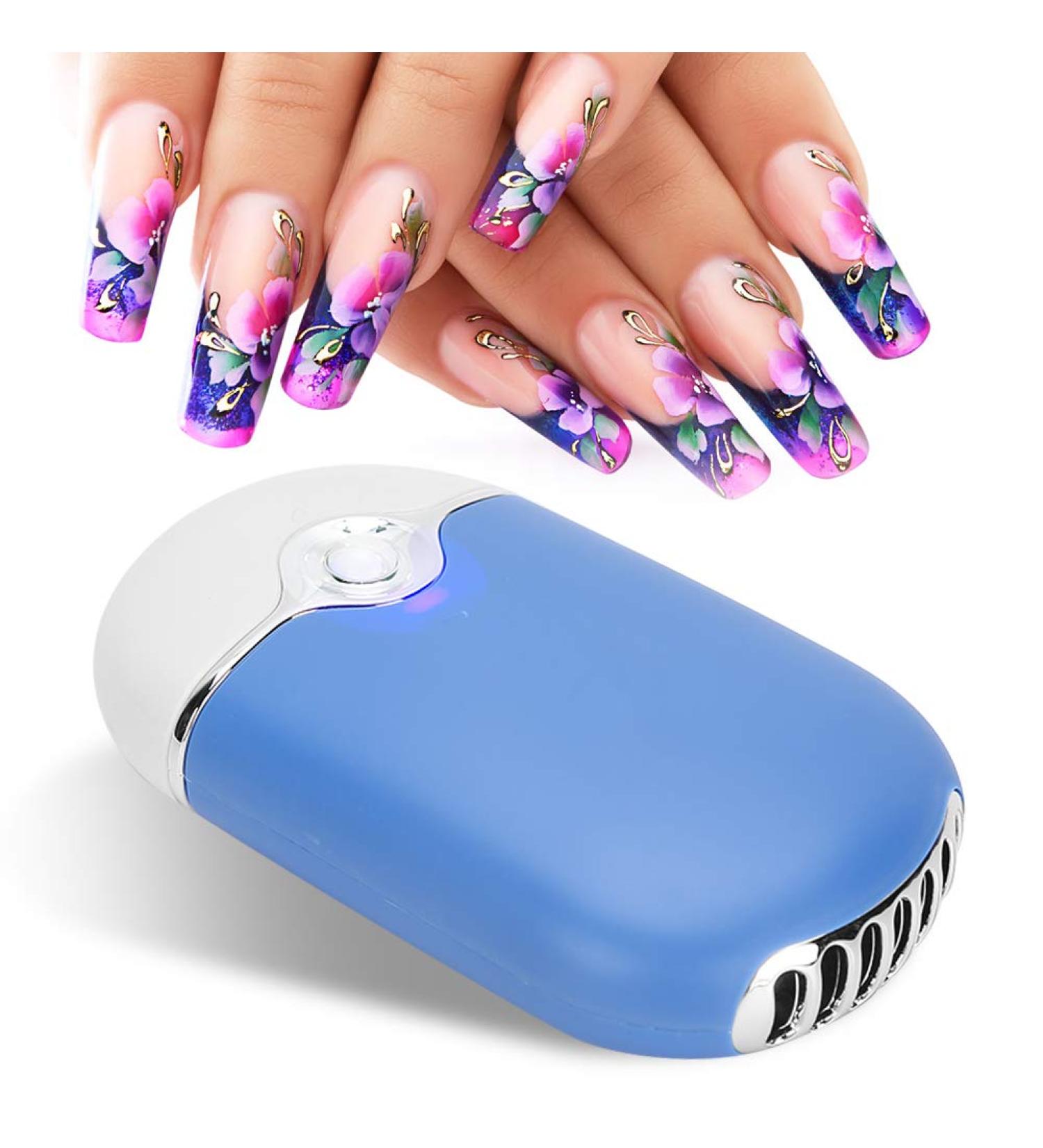 USB Portable Fan Extension for Eyelashes and Nail Art - MultiFunctional Salon and Personal Nail Polish Dryer (3#) - Buy Online on GoSupps.com