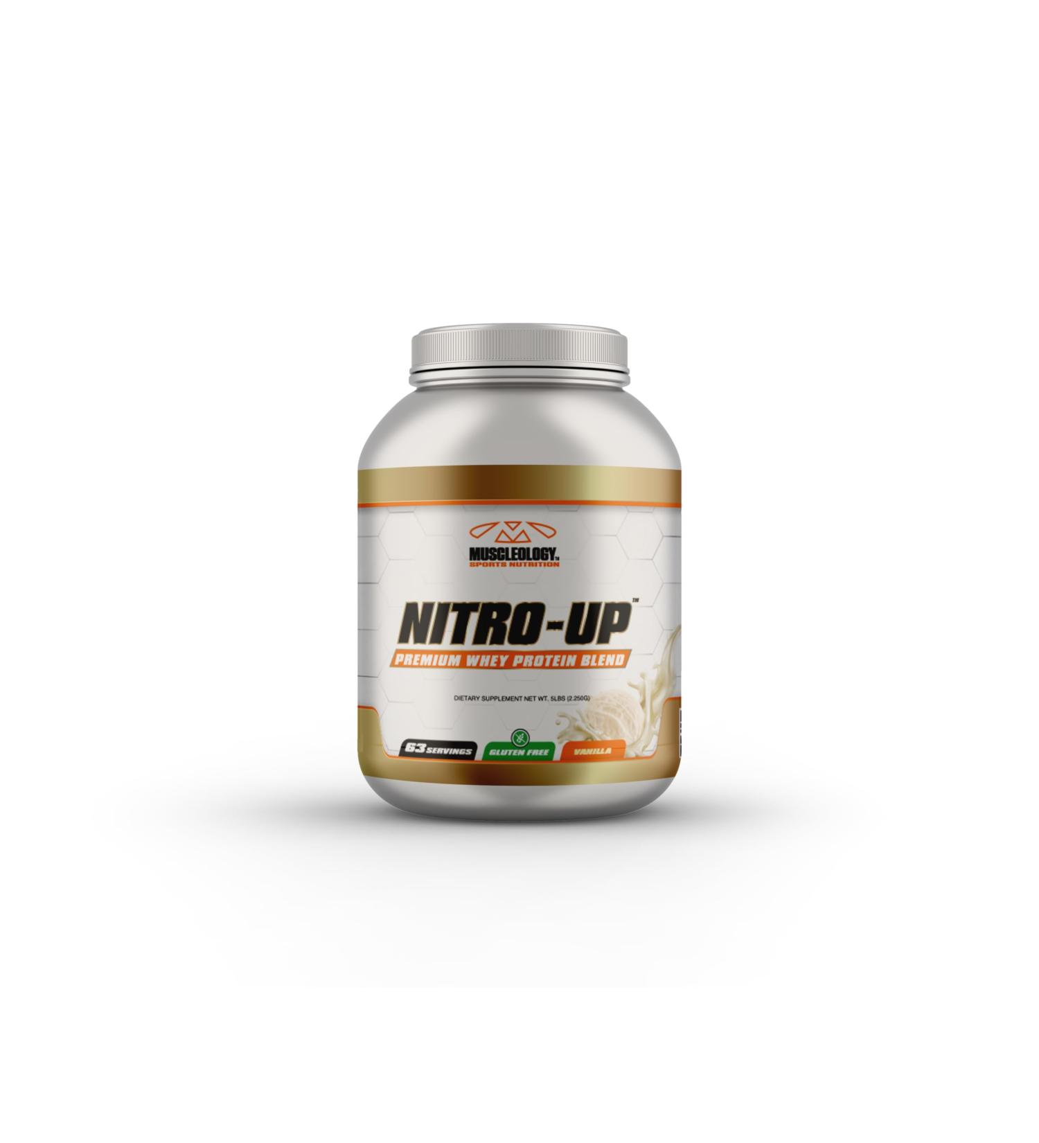 Buy Nitro-Up Hydrolyzed Whey Isolate Protein (Vanilla) - 5 lb | BCAAs EAAs & Digestive Enzymes | International Shipping - Buy Online on GoSupps.com