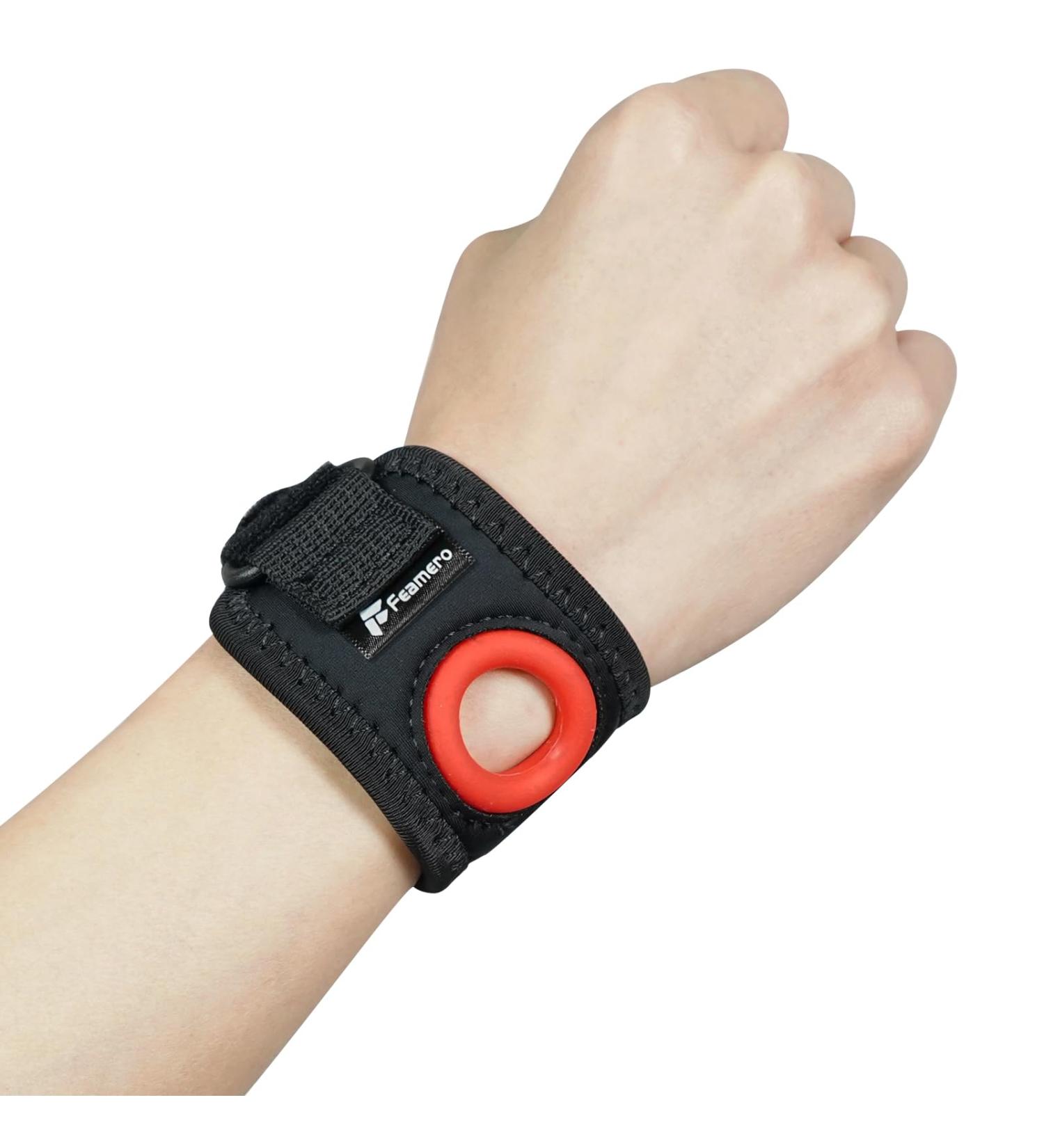 Buy TFCC Wrist Brace - Ulnar Wrist Support with Compression Ring Pad for Pain Relief & Stability (S/M) - Ideal for TFCC Tear & DRUJ Instability - Buy Online on GoSupps.com