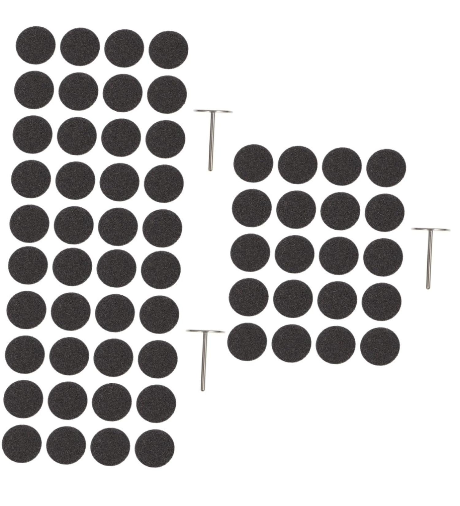 Healvian 3 Sets Nail Polishing Sheets Nail Disc Bit Nails Accessories Electric File for Nails Replacement Sanding Pad Pedicure Supplies Dead Skin Polishing Slices Sanding Discs Lava Stone - Buy Online on GoSupps.com