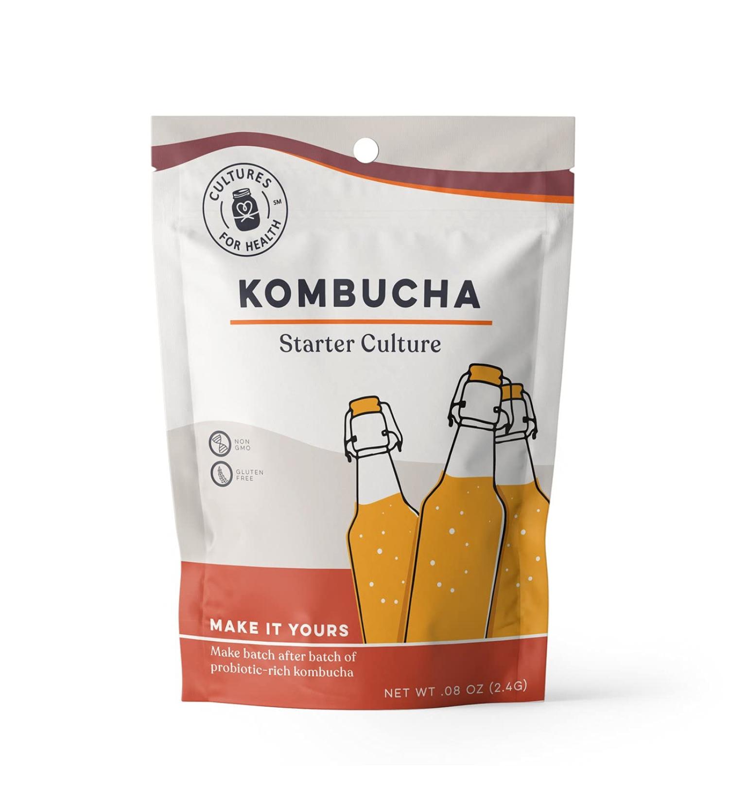 Dehydrated SCOBY Kombucha Starter Kit | DIY Probiotic Drink | Vegan Superfood | pH Strips Included - Buy Online on GoSupps.com