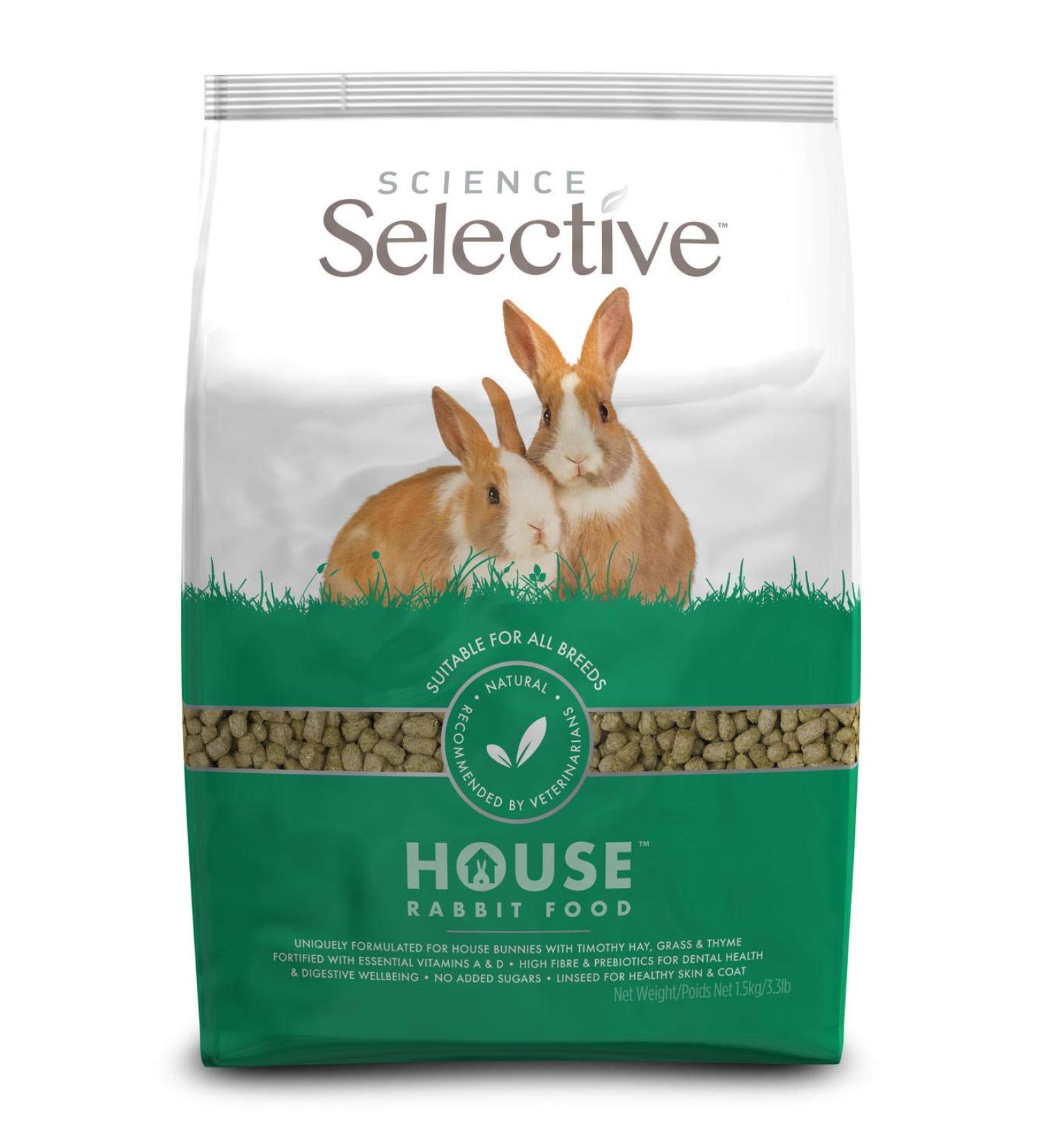 Supreme Petfoods Science Selective House Rabbit Food - Brown - Buy Online on GoSupps.com