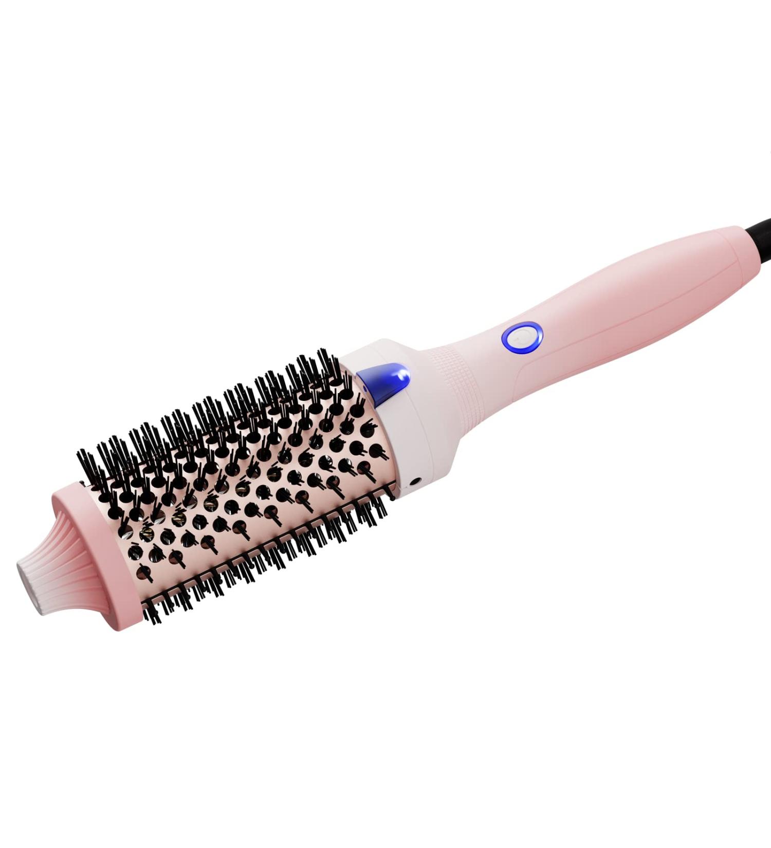 K&K Thermob rsten Keratin Protect Hot Hairbrush | Ion Smooth Volume Comb | Dual Tension 45mm Styling Tool - International Shipping Available - Buy Online on GoSupps.com