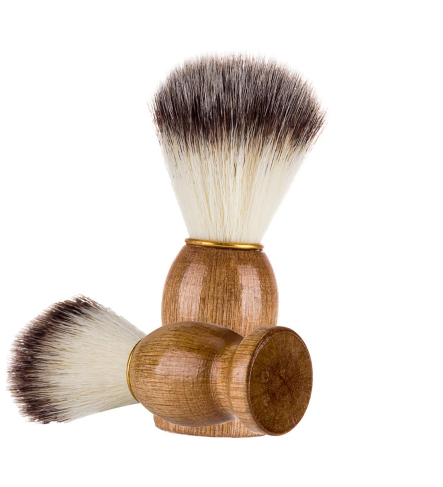 Beavorty Razor Brush for Men | Mustache & Bristle Hair Brush for Smooth Shaving | High-Quality Grooming Accessories - Buy Online on GoSupps.com