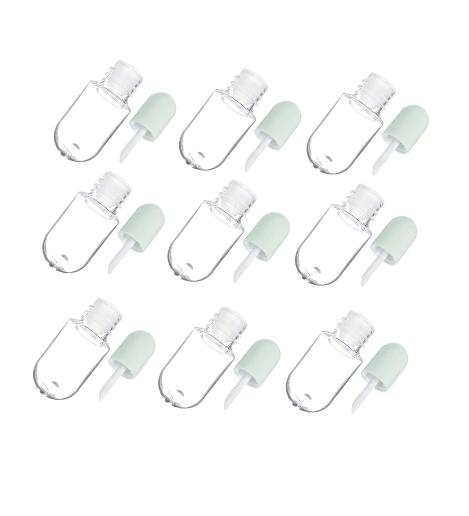 10 pi ces Tubes Brillant L vres Vides Contenants Rechargeables DIY Cosm tique Portable pour Couleurs Personnalis es - Buy Online on GoSupps.com