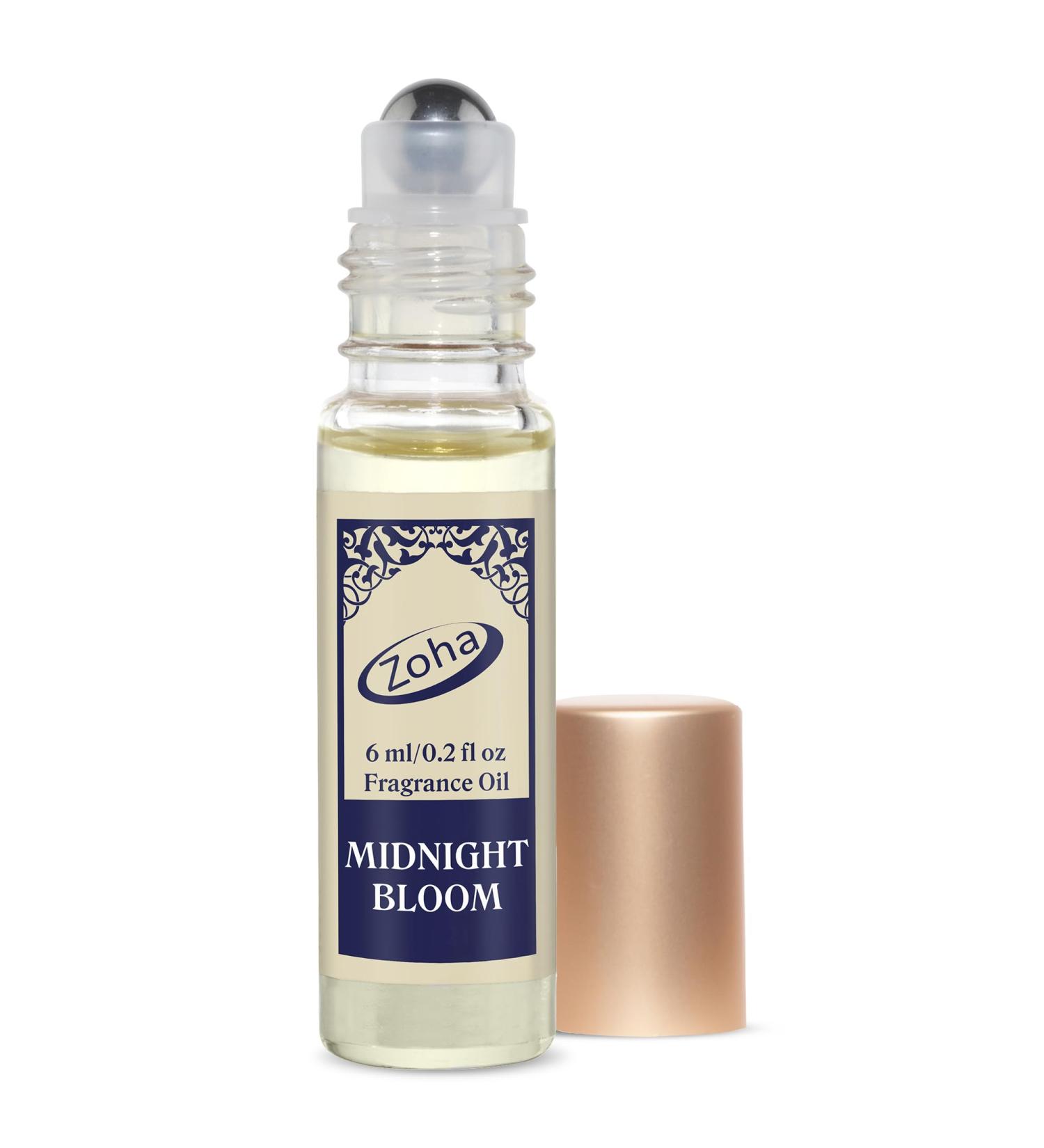 Zoha Midnight Bloom Oil Perfume for Women & Men Roll On Perfume Oil and Floral Perfume Spray Alcohol Free Skin Moisturizing Flower Oil Perfume Midnight Bliss - Buy Online on GoSupps.com