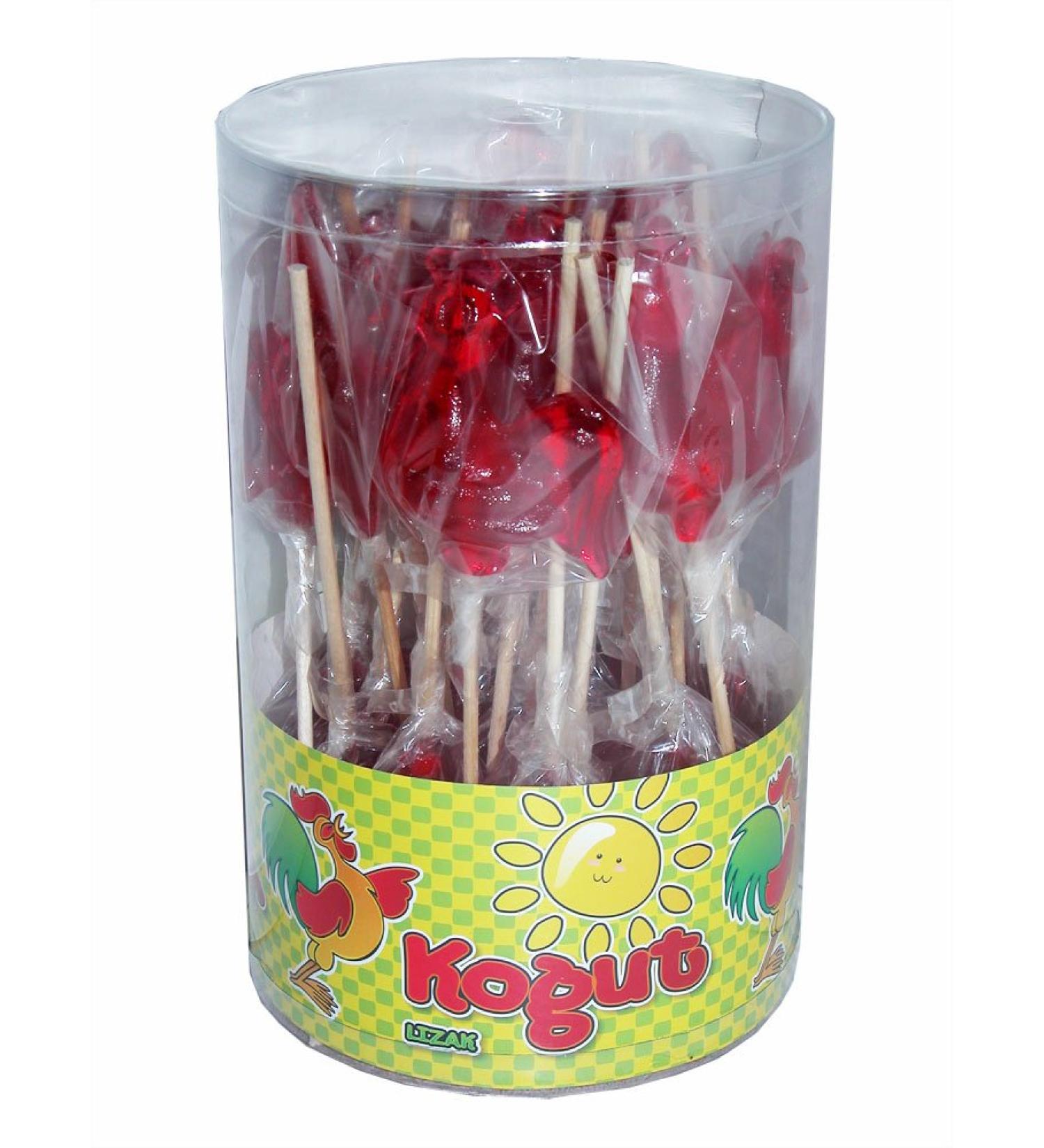 Lizak Lollis Rooster lollipop 980g