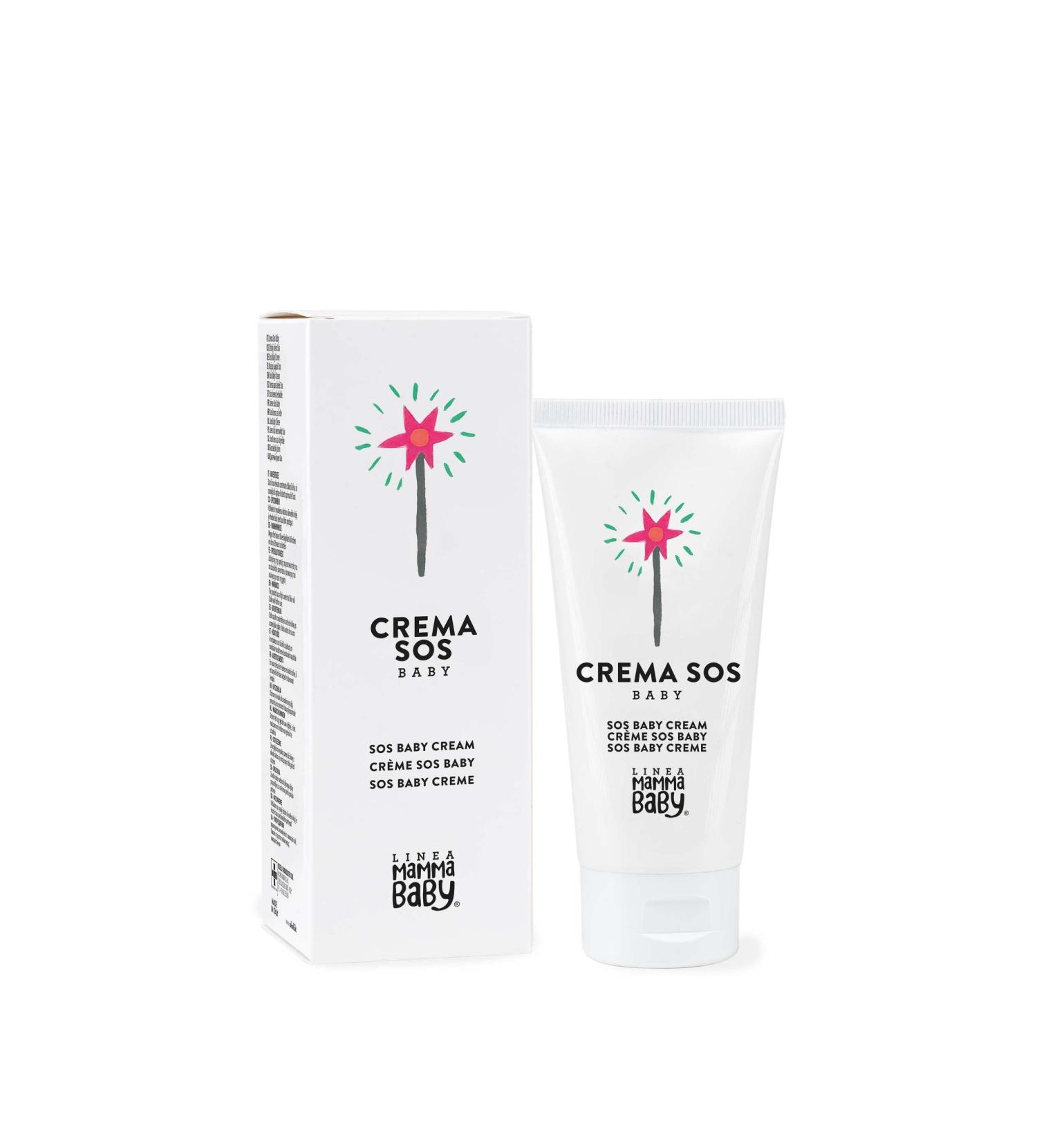 Linea MammaBaby Sos Baby Cosmos Natural Cream, white color
