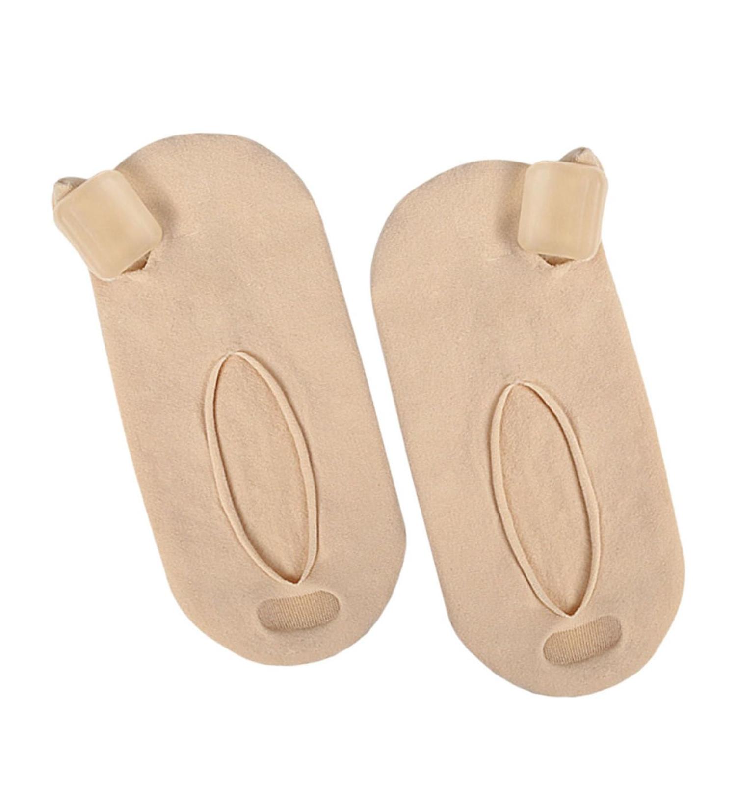 Healvian Hallux Valgus Regulator Separator Boat Socks Tool | 1 Pair for Men & Women | Invisible Polyester Fiber | 17.8x8cm - Buy Online on GoSupps.com