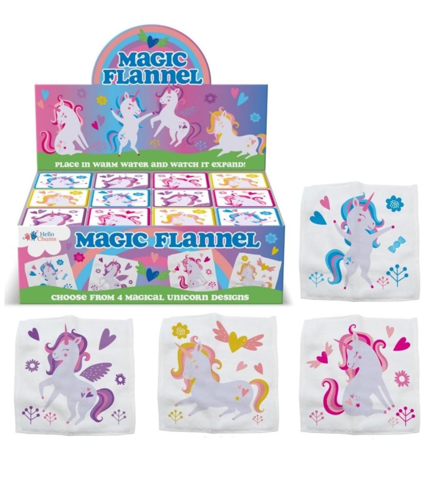 Hello Chums Unicorn Magic Wash Cloth - Fun Designs for Children - 1 Random Design - Buy Online on GoSupps.com